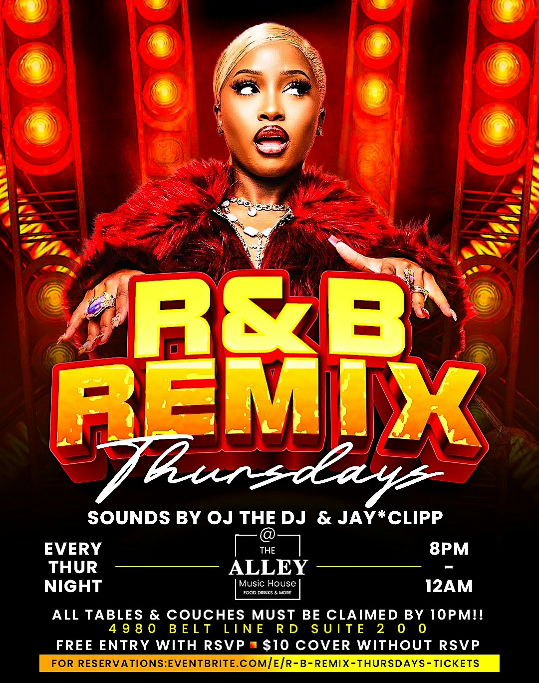 R&B Remix Thursdays at The Alley Music House – Dallas, TX