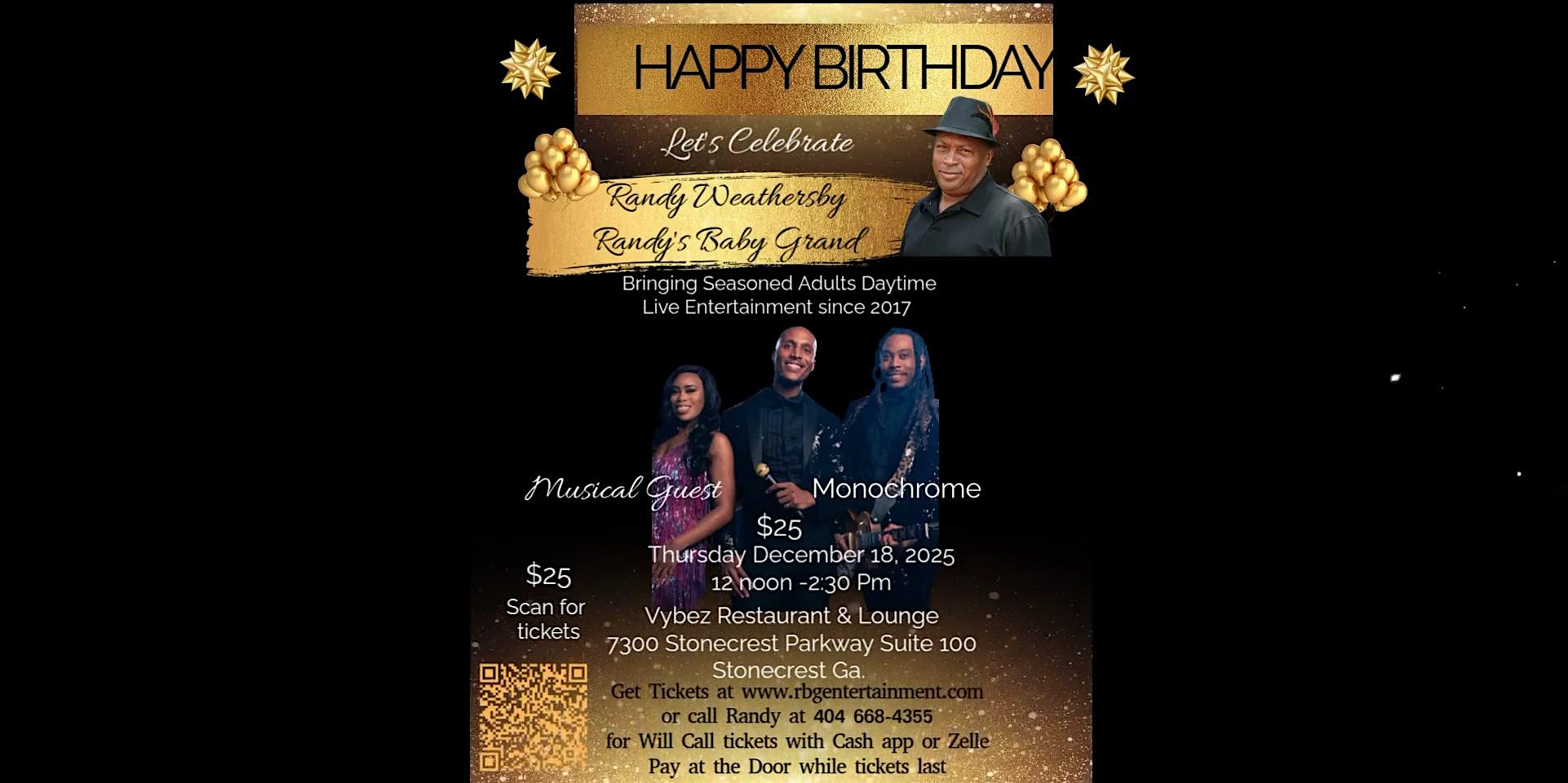 Randy’s Baby Grand Birthday Celebration for Randy at Vybez Restaurant & Lounge – Stonecrest, GA