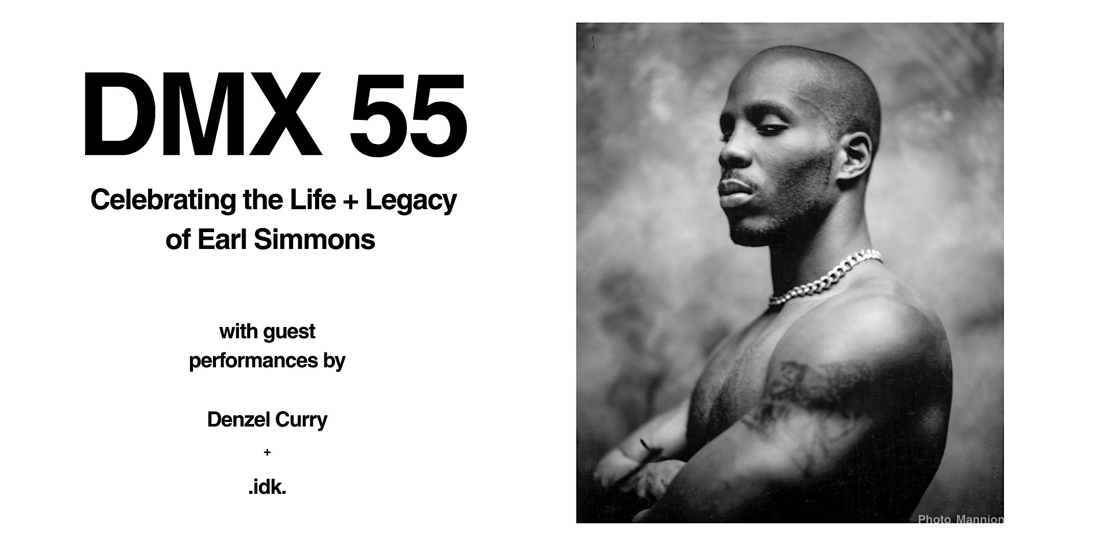 DMX 55: Celebrating the Life + Legacy of Earl Simmons at SOB’s – New York, NY
