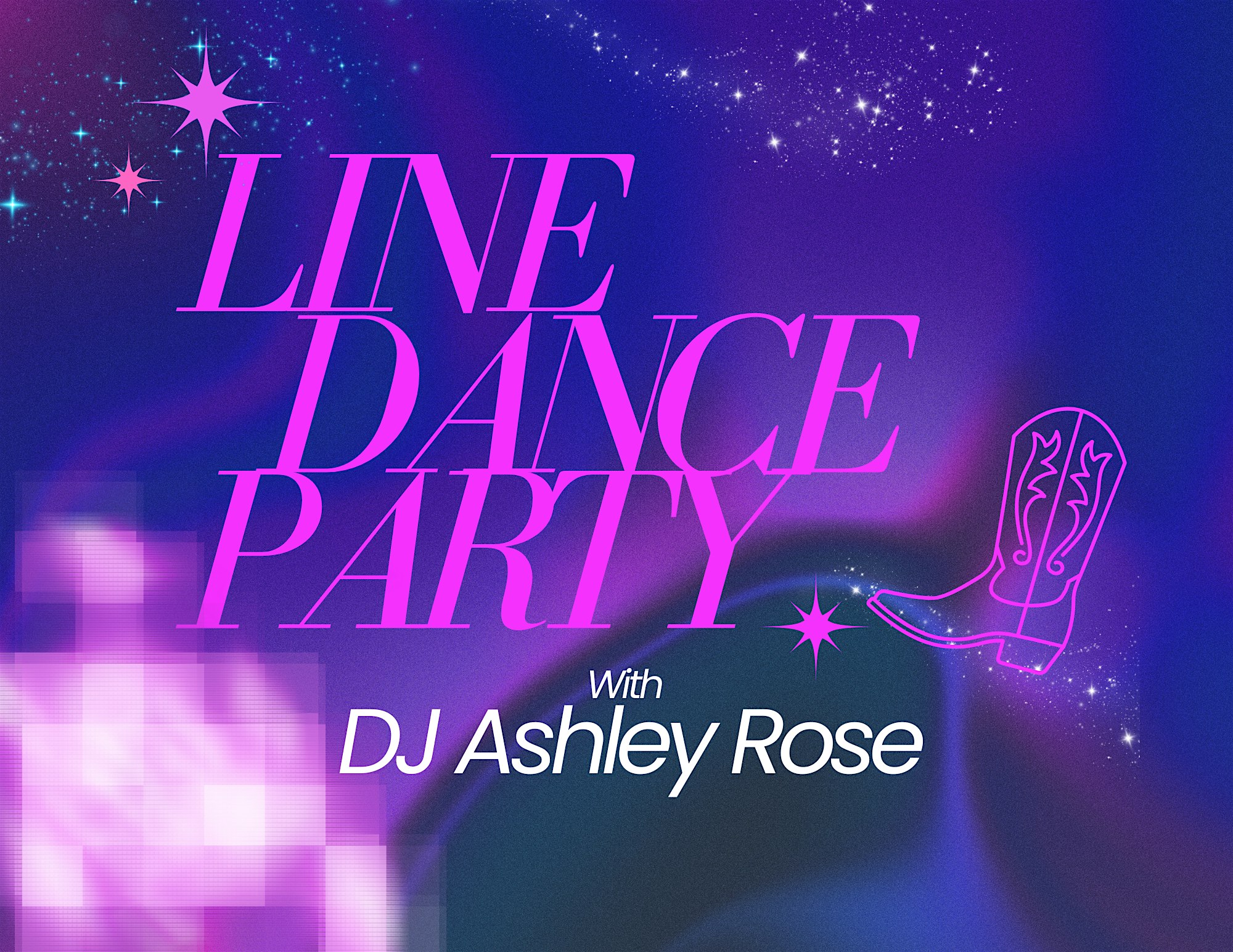 Line Dancing Party with DJ Ashley Rose at Community Well – Lawrence Township, NJ