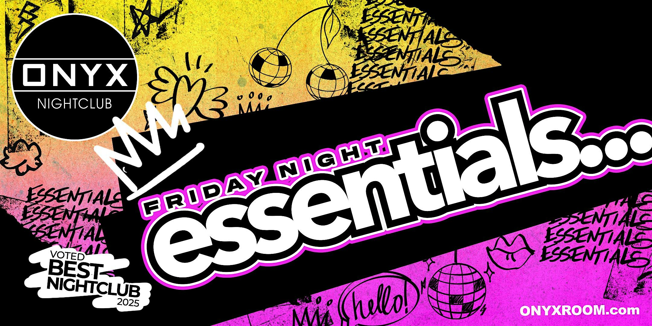 Friday Night Essentials | December 19th Event at Onyx Room Nightclub – Onyx, CA