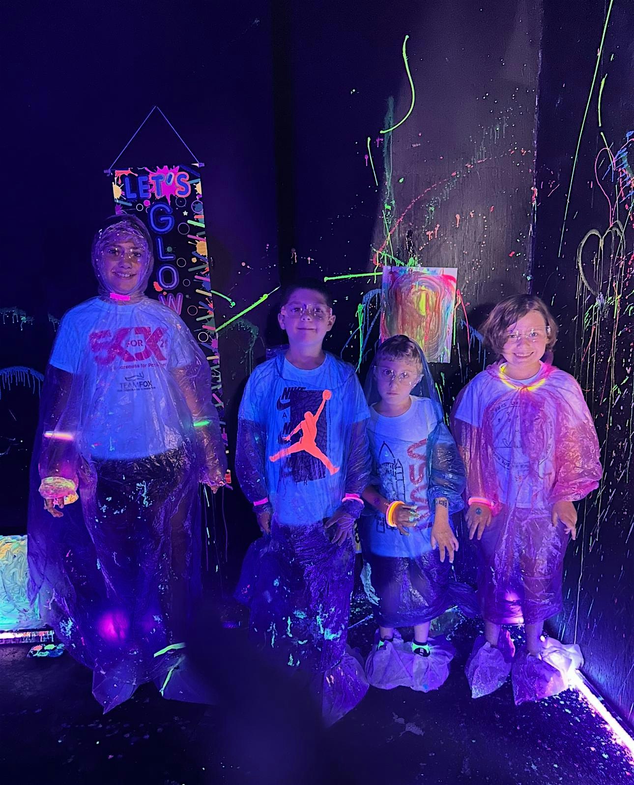 Neon Splatter Night at Studio 18 Art Gallery – Columbus, OH