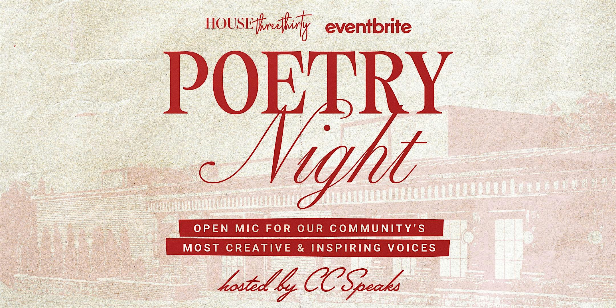 House Three Thirty’s Poetry Night at House Three Thirty – Akron, OH