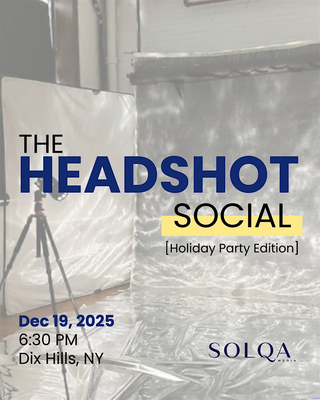 The Headshot Social at Art League of Long Island – Dix Hills, NY