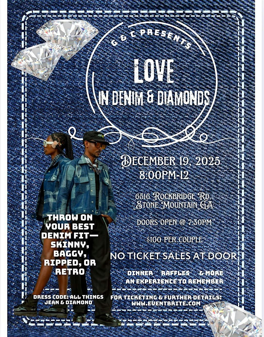 Love in Denim & Diamonds at Bless The Occasion – Stone Mountain, GA