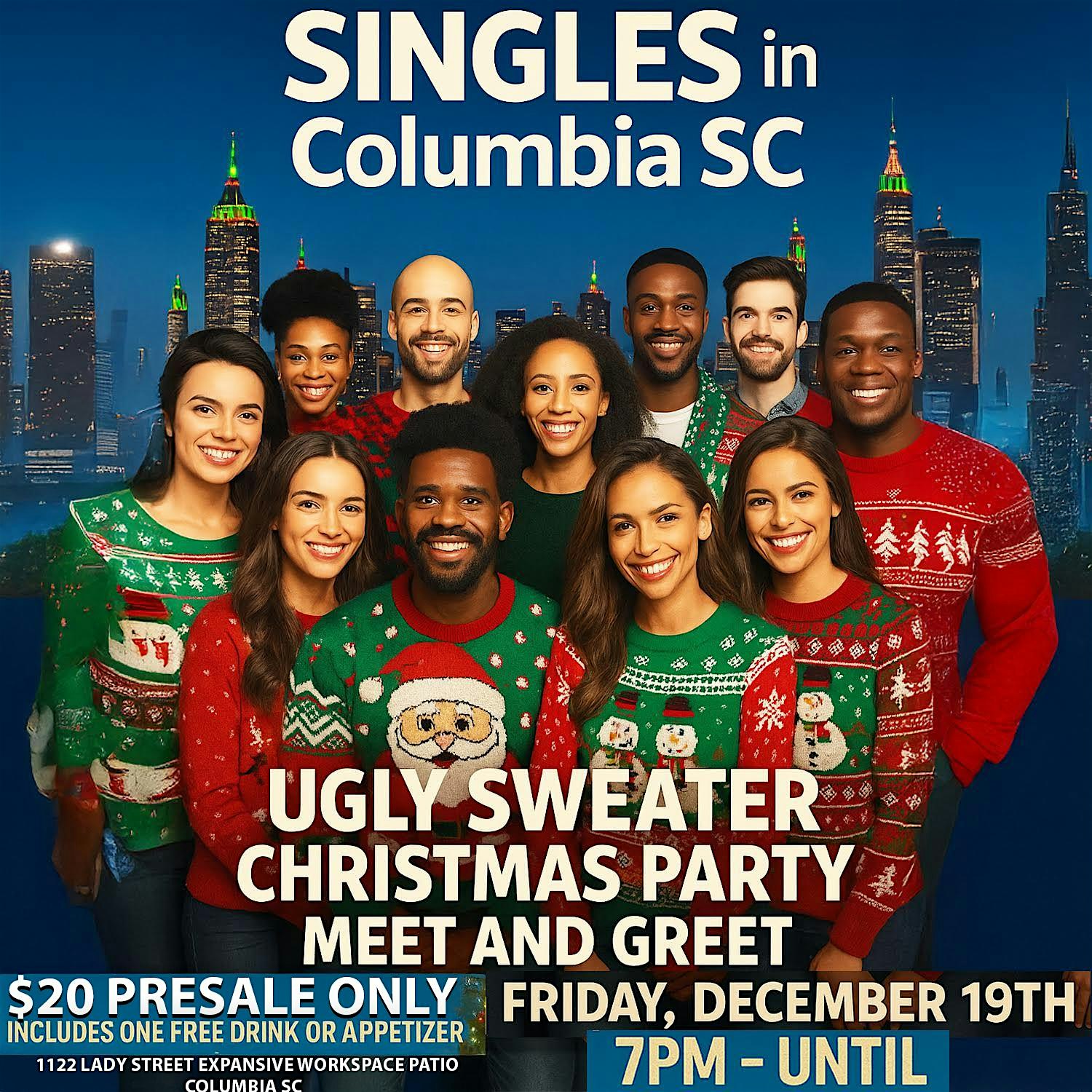 THE OFFICIAL SINGLES IN COLUMBIA SC CHRISTMAS PARTY at Expansive Main Street – Columbia, SC