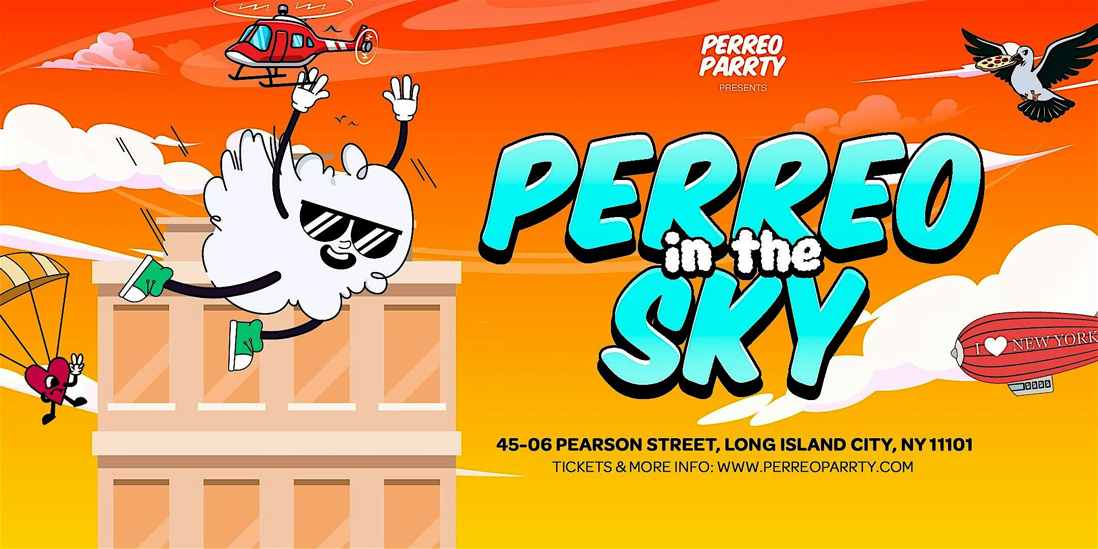 12/20 PERREO in the SKY – Latin & Reggaeton Rooftop Dance Party @ SKYBAR at Skybar Rooftop and Lounge – Queens, NY