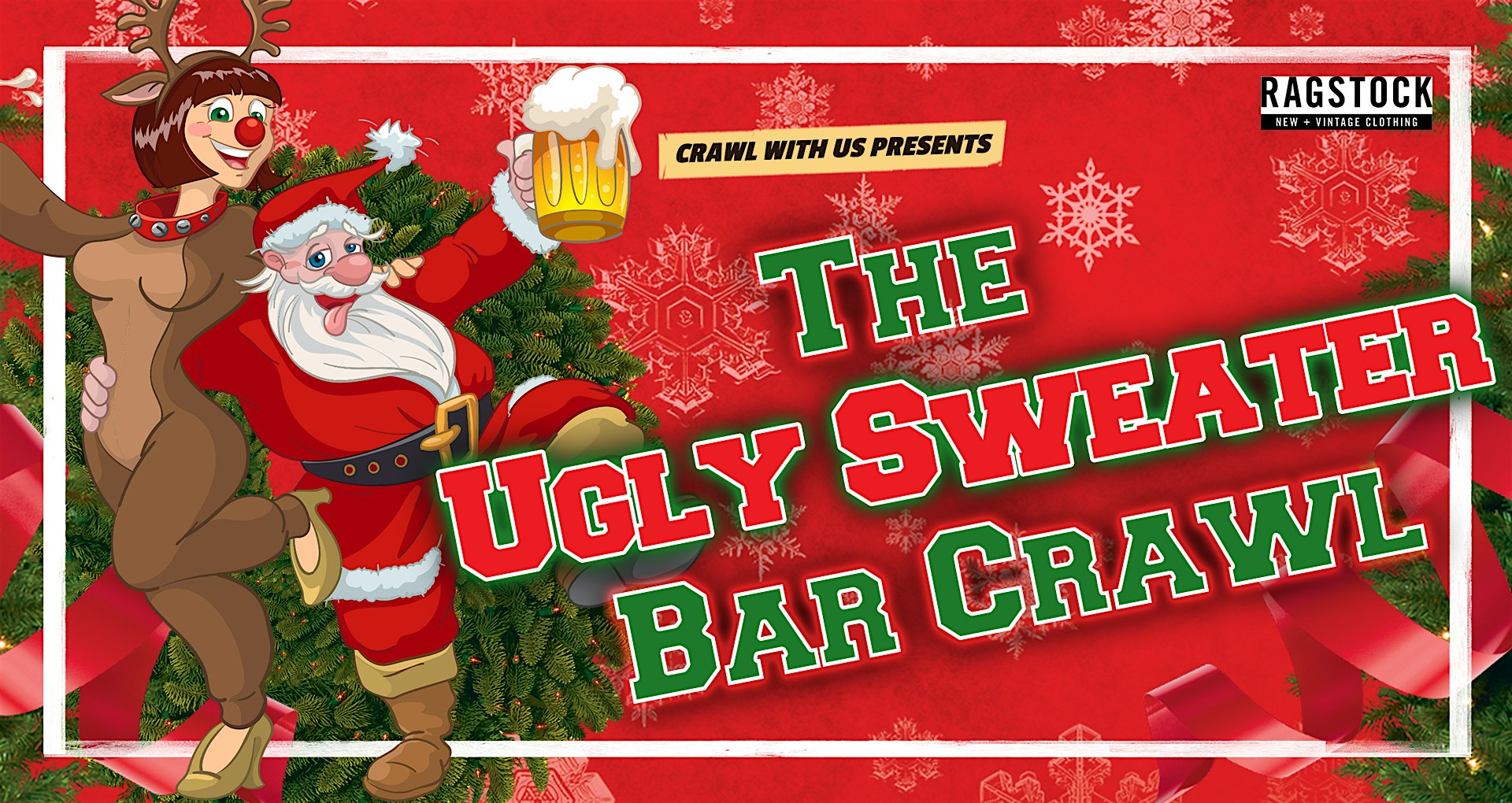 The Official Ugly Sweater Bar Crawl – Minneapolis at The Rabbit Hole – Minneapolis, MN