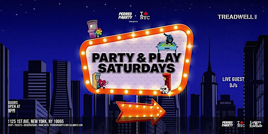 PARTY & PLAY SATURDAY @ TREADWELL PARK UES at Treadwell Park – New York, NY