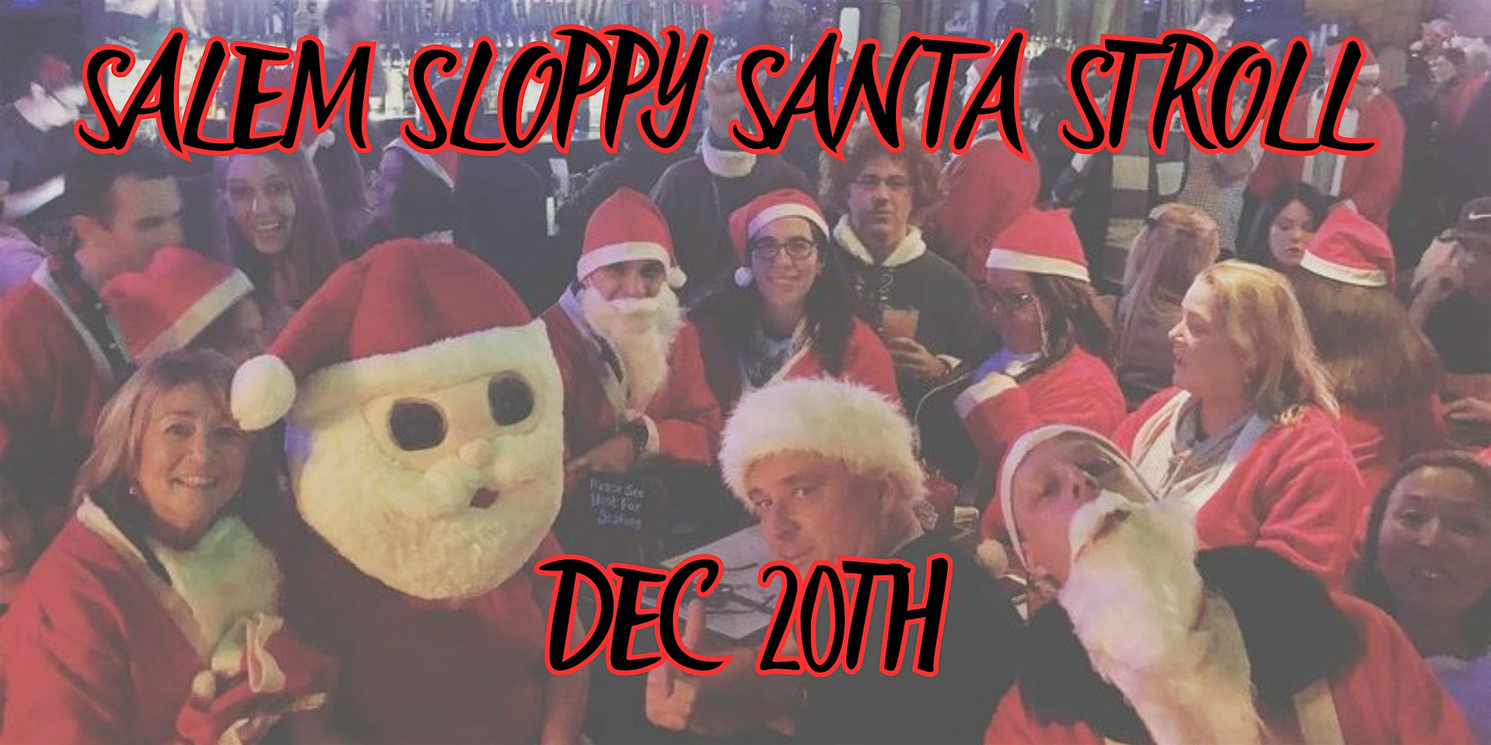 Annual Salem Sloppy Santa Pub Crawl at Salem, Massachusetts – Salem, MA