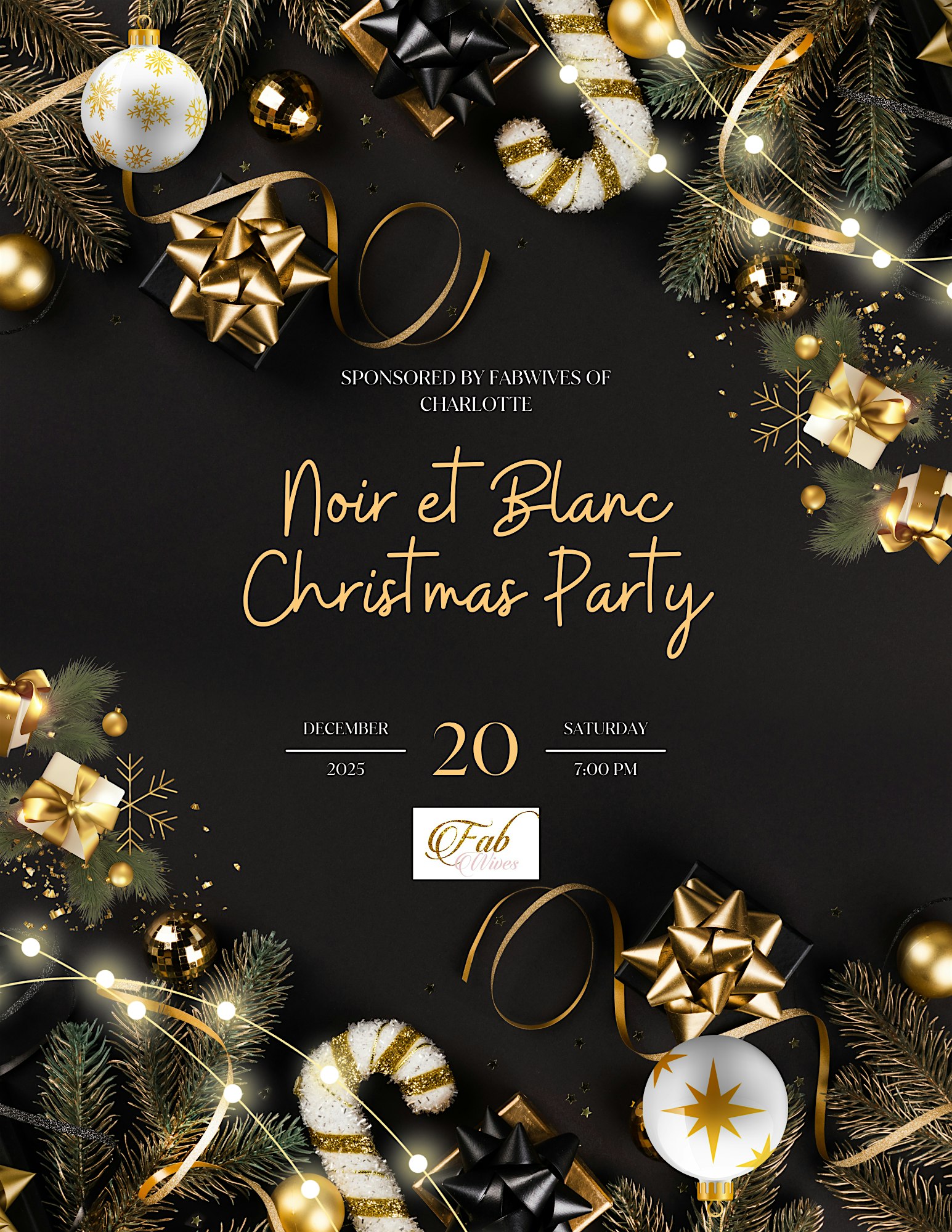 Noir et Blanc Holiday Edition at Explict Bistro & Lounge – Charlotte, NC
