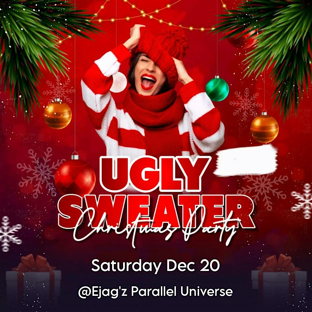 UGLY SWEATER X-MAS PARTY | DONALD GLAUDE + JJ FLORES + HOLLY ADAMS at 1657 Compton Ave – Los Angeles, CA