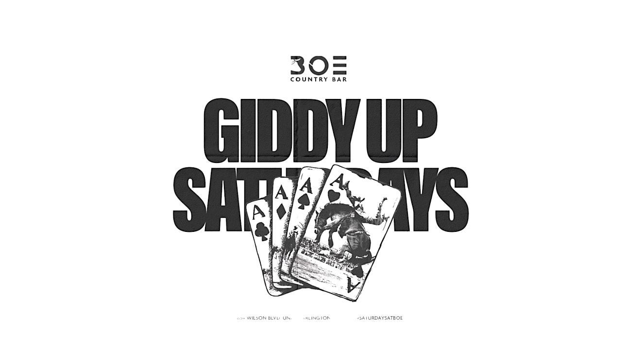 Giddy Up Saturdays at BOE – Arlington, VA