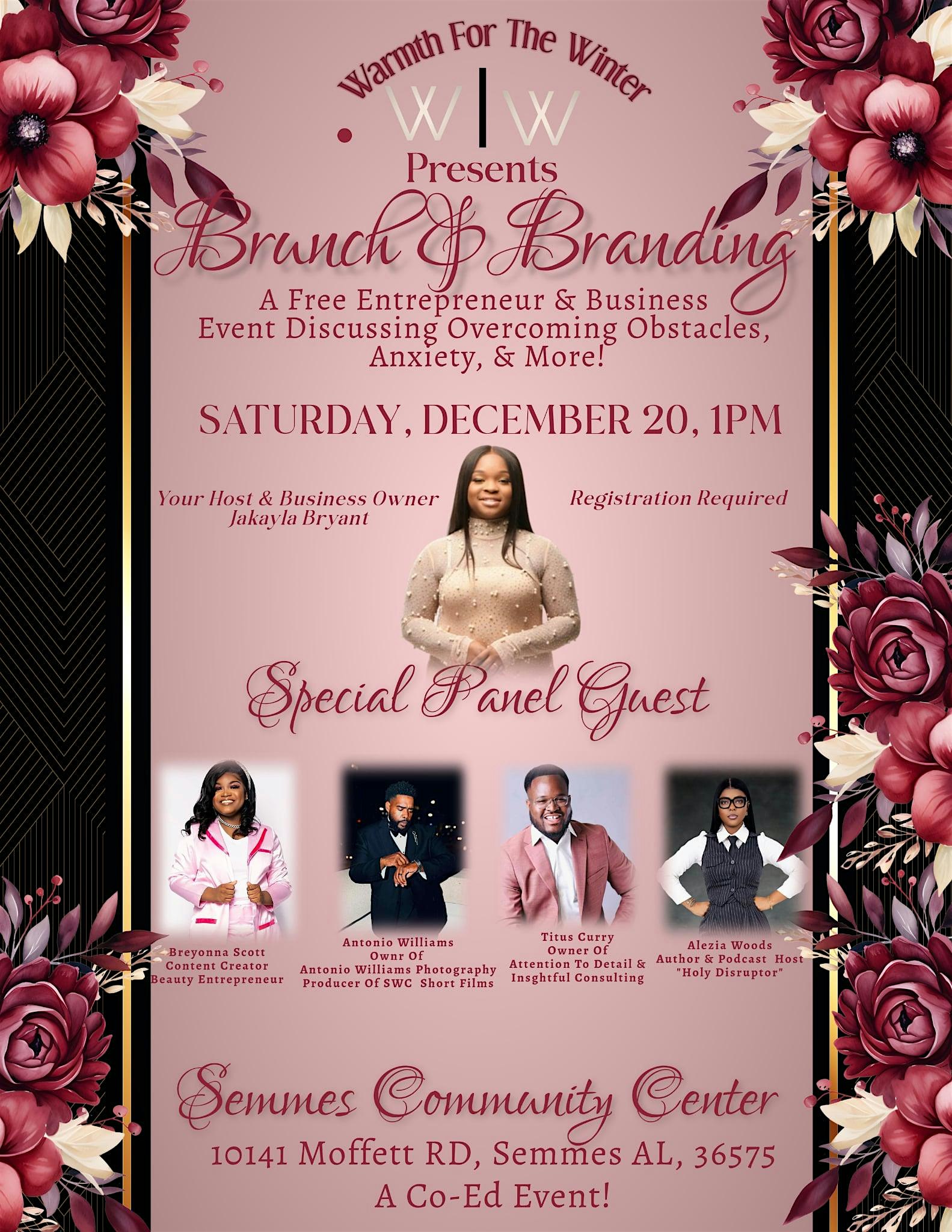 Brunch & Branding at Semmes Community Center – Semmes, AL