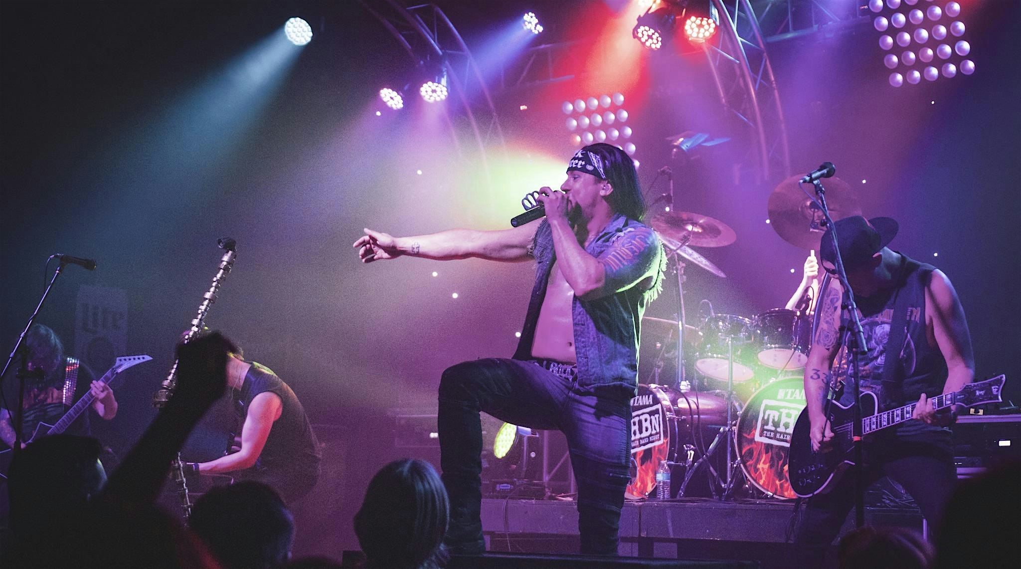 The Hair Band Night – FRONT STAGE at 115 Bourbon Street – Merrionette Park, IL