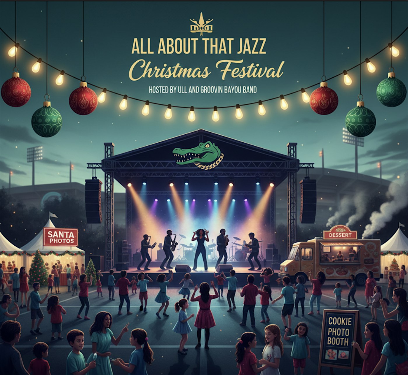 All About That Jazz Christmas Festival at Cajun Field – Lafayette, LA