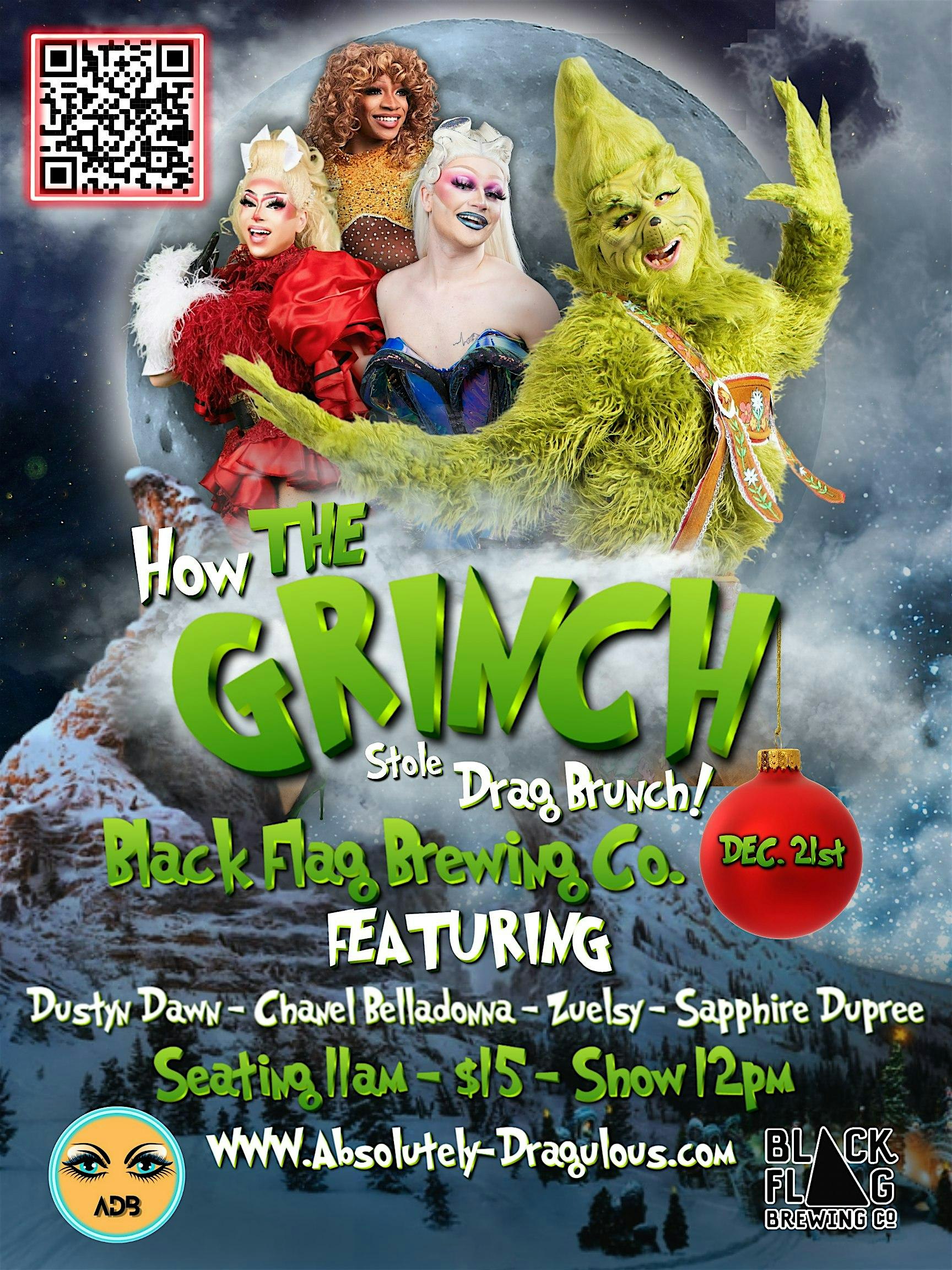 How The Grinch Stole Drag Brunch! at Black Flag Brewing Company – Columbia, MD