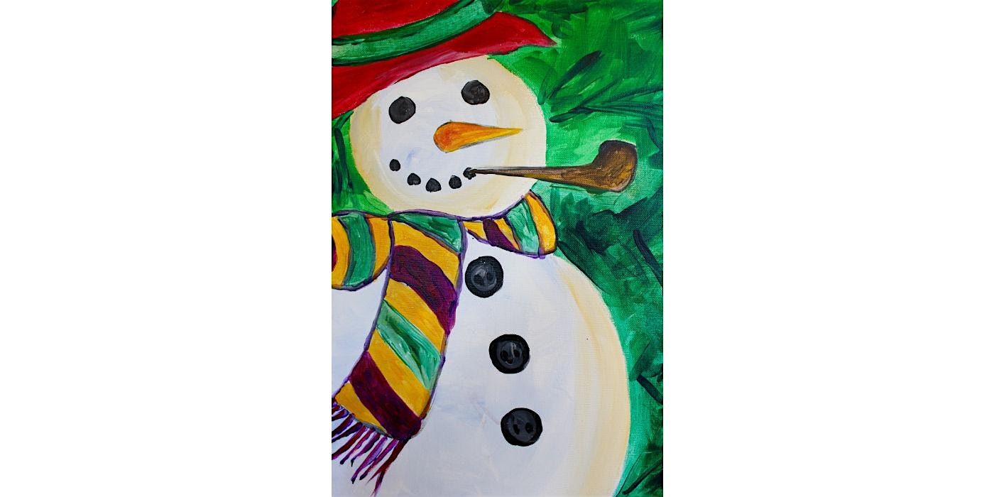 “Frosty” – Sun Dec 21, 4PM at Sipping N’ Painting Highland – Denver, CO