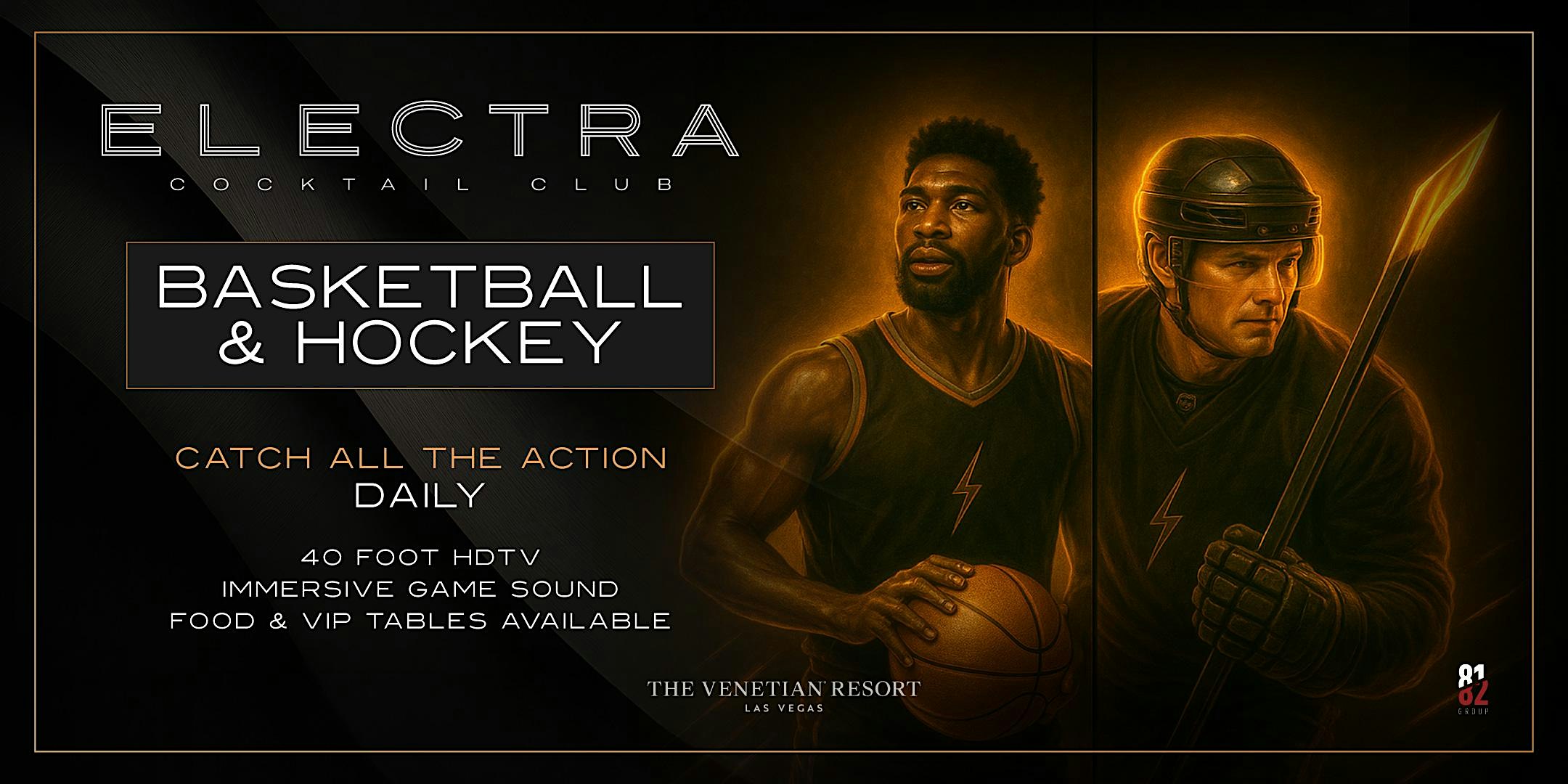 NBA & NHL Viewing at Electra Cocktail Club – Las Vegas, NV