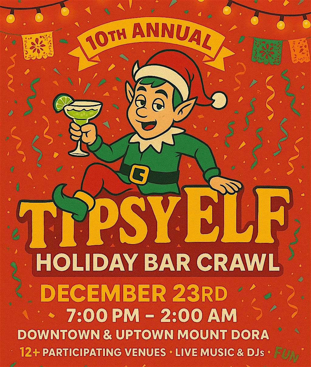 10TH Annual Tipsy Elf Holiday Bar Crawl at – ,