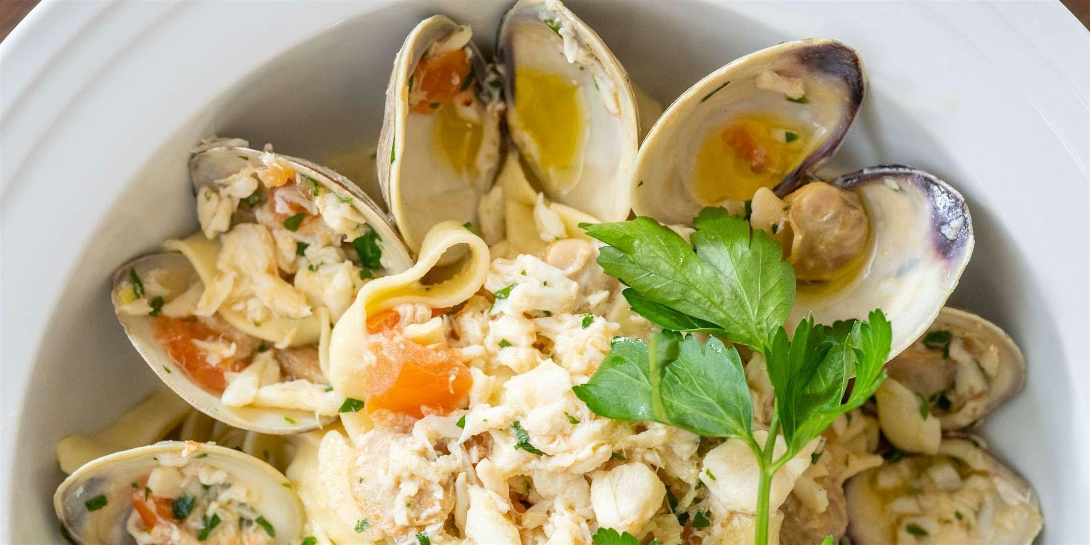 Italian Seafood Fare – Cooking Class by Cozymeal™ at Location provided after booking – Philadelphia, PA