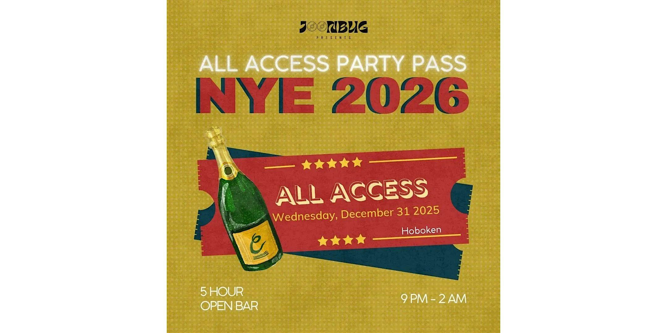 NYE 2026 in Hoboken – All Access Party Pass at The Ainsworth – Hoboken – Hoboken, NJ