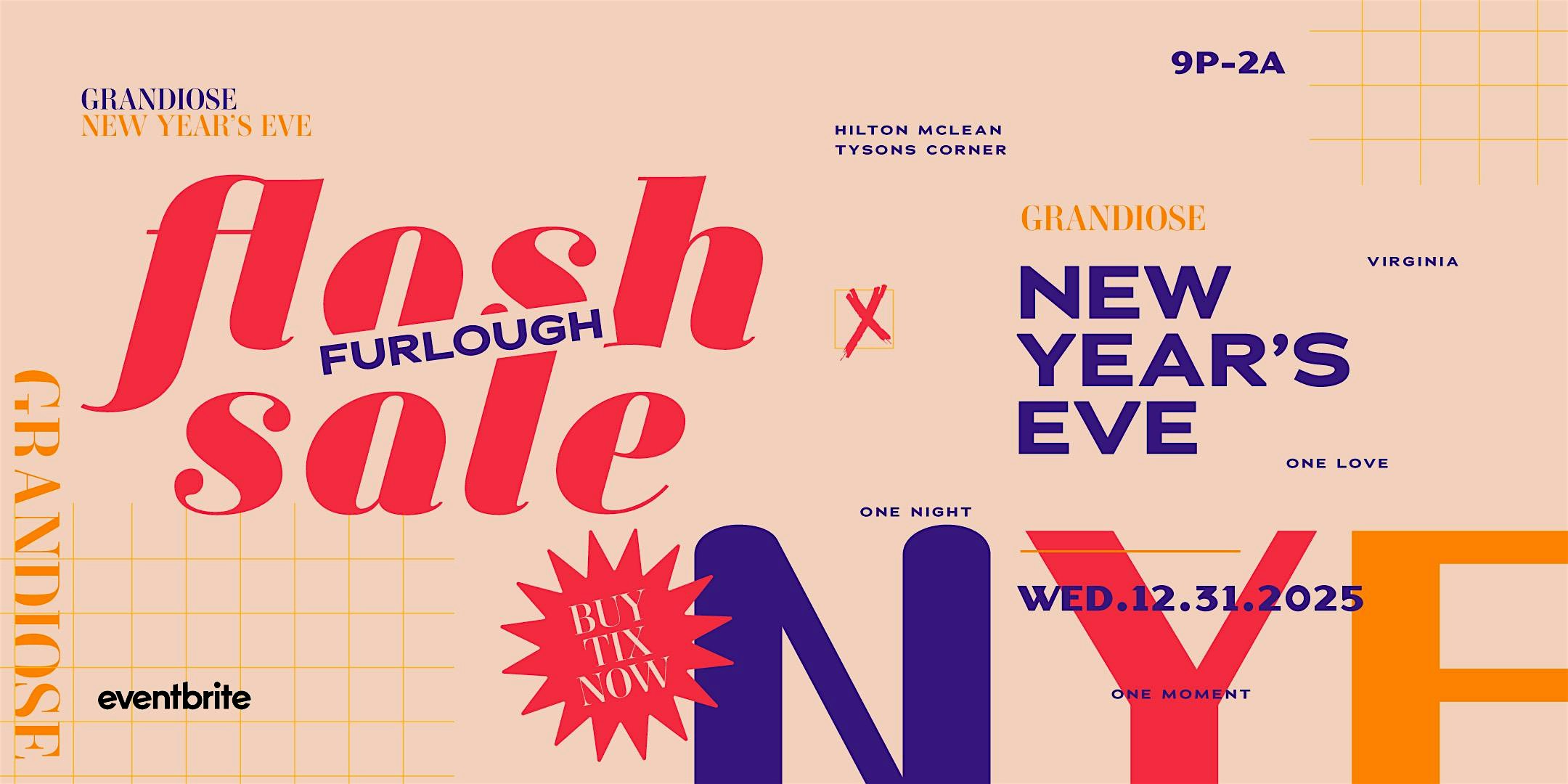 THE GRANDIOSE NEW YEARS EVE GALA at Hilton McLean Tysons Corner – McLean, VA