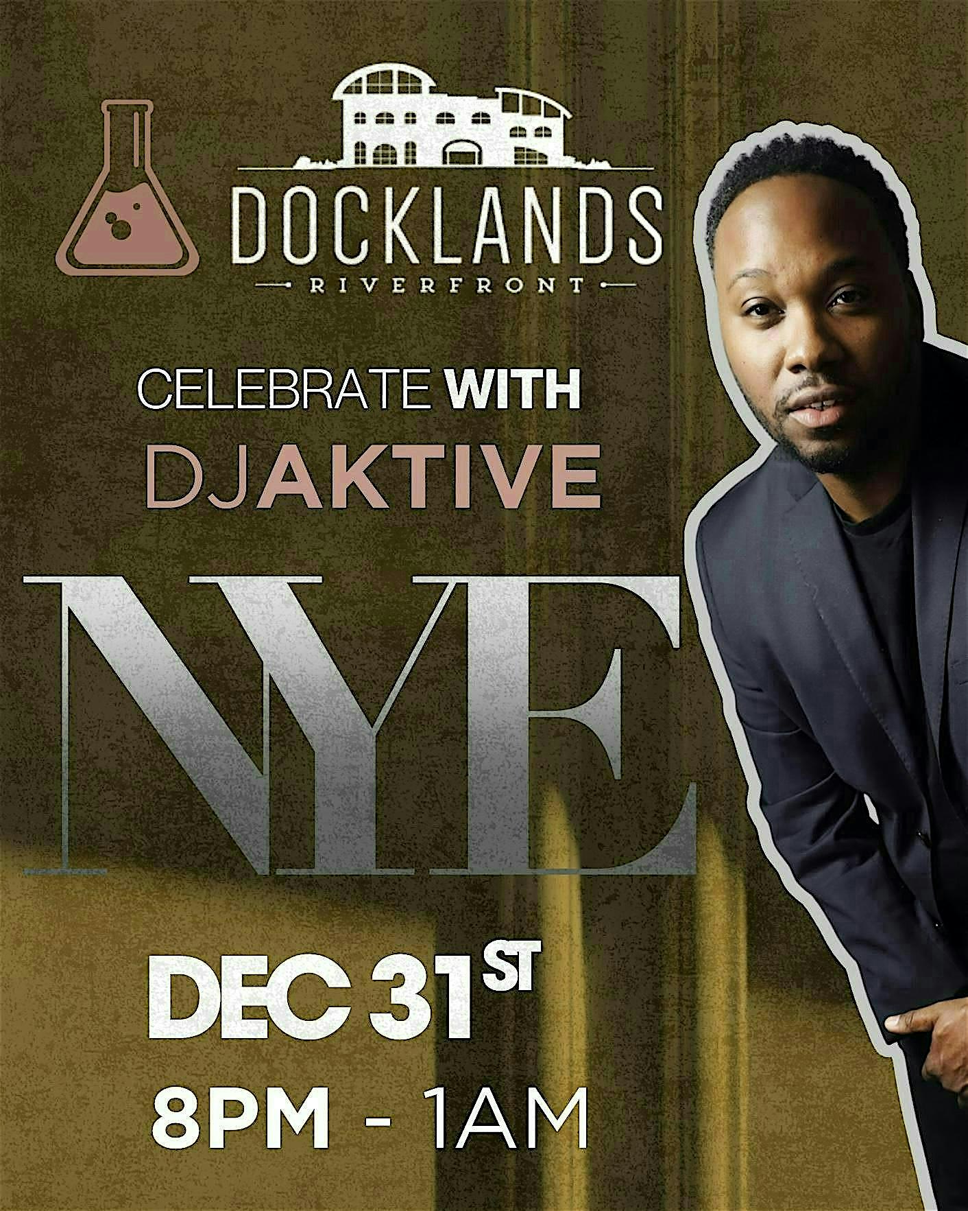 NYE at Docklands: Welcome 20 Twenty-Six at Docklands Riverfront – Wilmington, DE