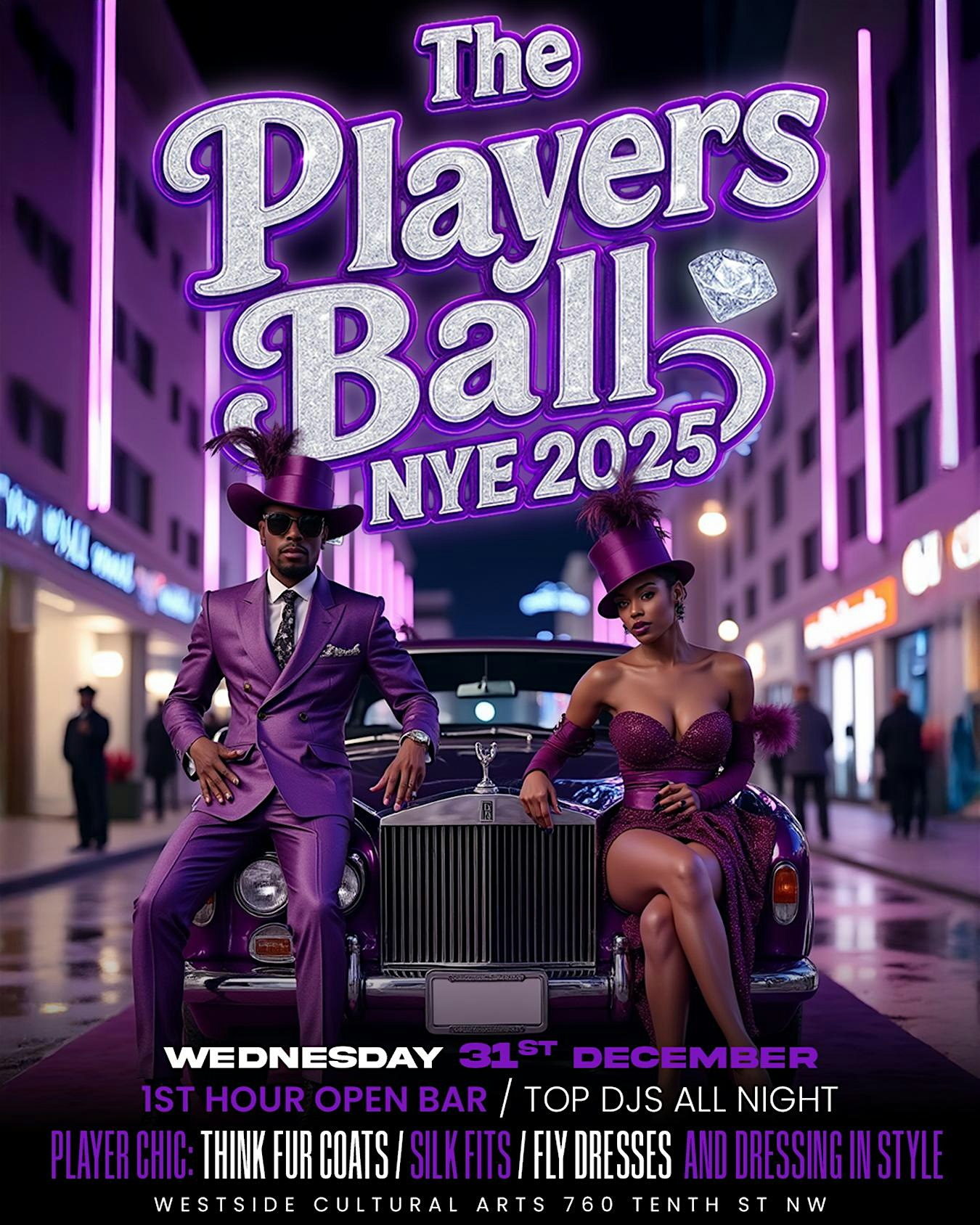 The Players Ball NYE at Westside Cultural Arts Center, 10th Street Northwest, Atlanta, GA, USA – Atlanta, GA