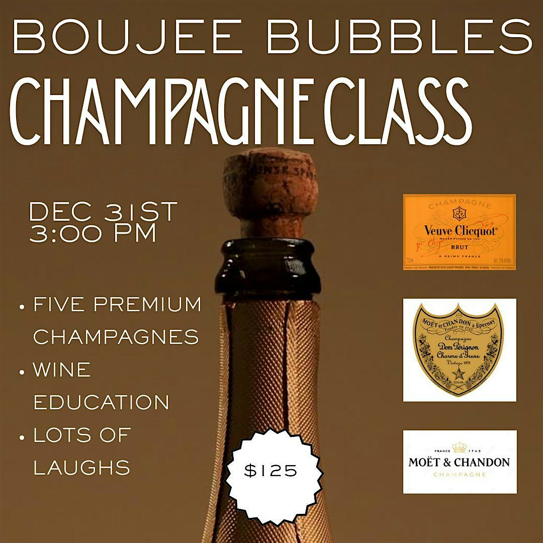 Boujee Bubbles NYE Wine Class at Alchemy Wine & Beer – Hamburg, NY
