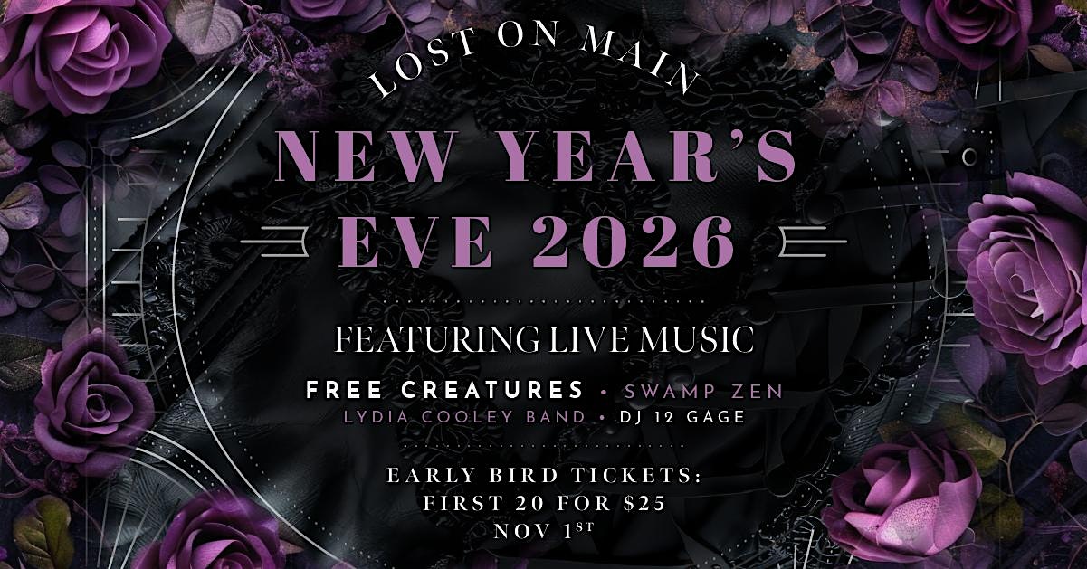 NYE 2026: Leather and Lace at Lost on Main at Lost on Main – Chico, CA