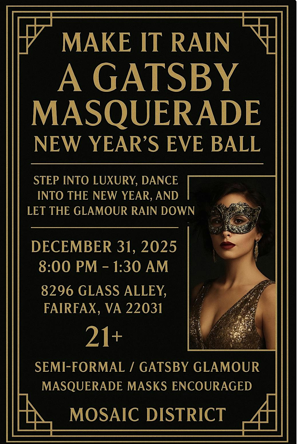 An Unforgettable New Year’s Eve Celebration at Archer Hotel Falls Church – Fairfax, VA