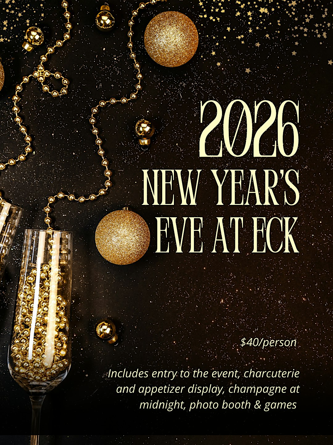 Emerald Cocktail Kitchen New Year’s Eve Party at 1333 West Fayette Street, Syracuse, NY, USA – Syracuse, NY