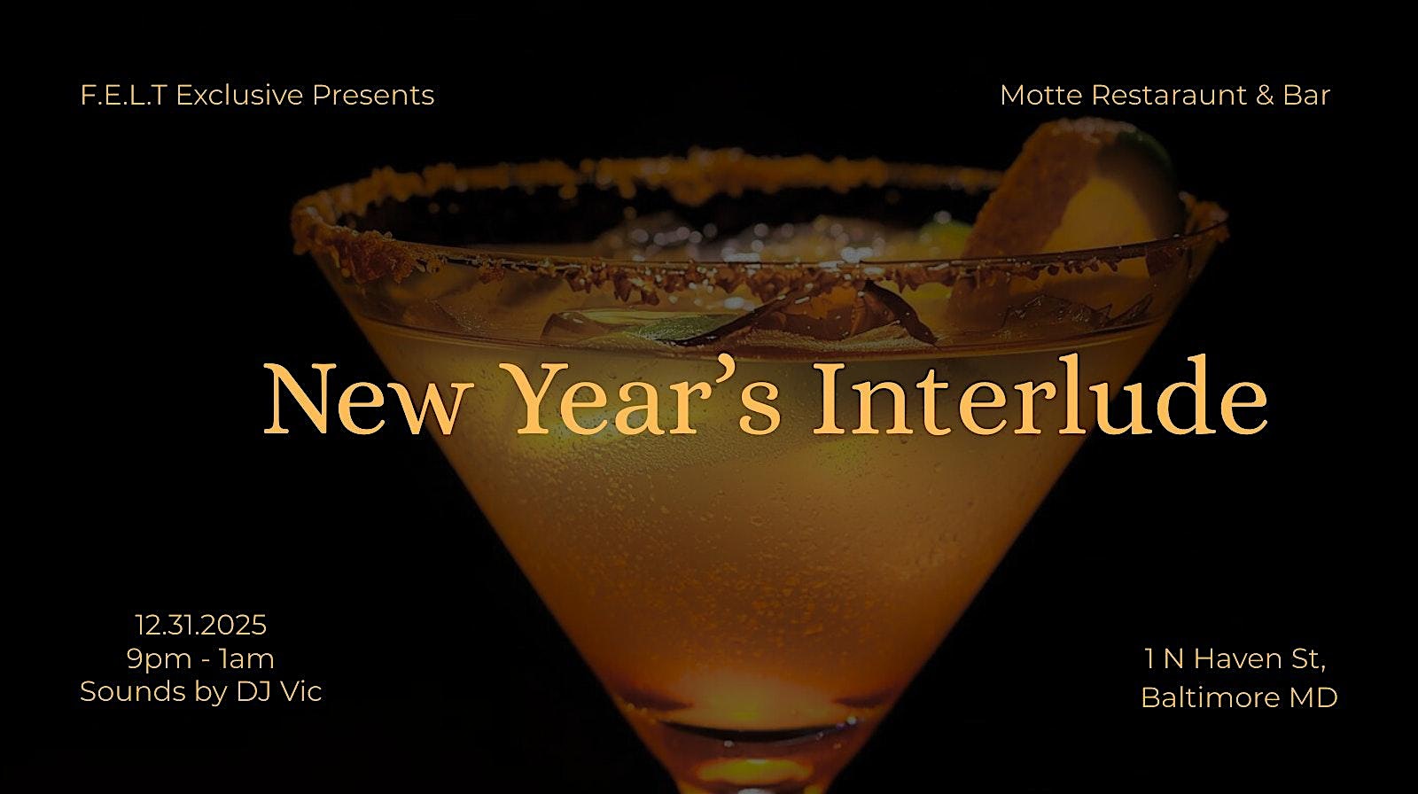 New Year’s Interlude at Motte Restaurant & Bar – Baltimore, MD