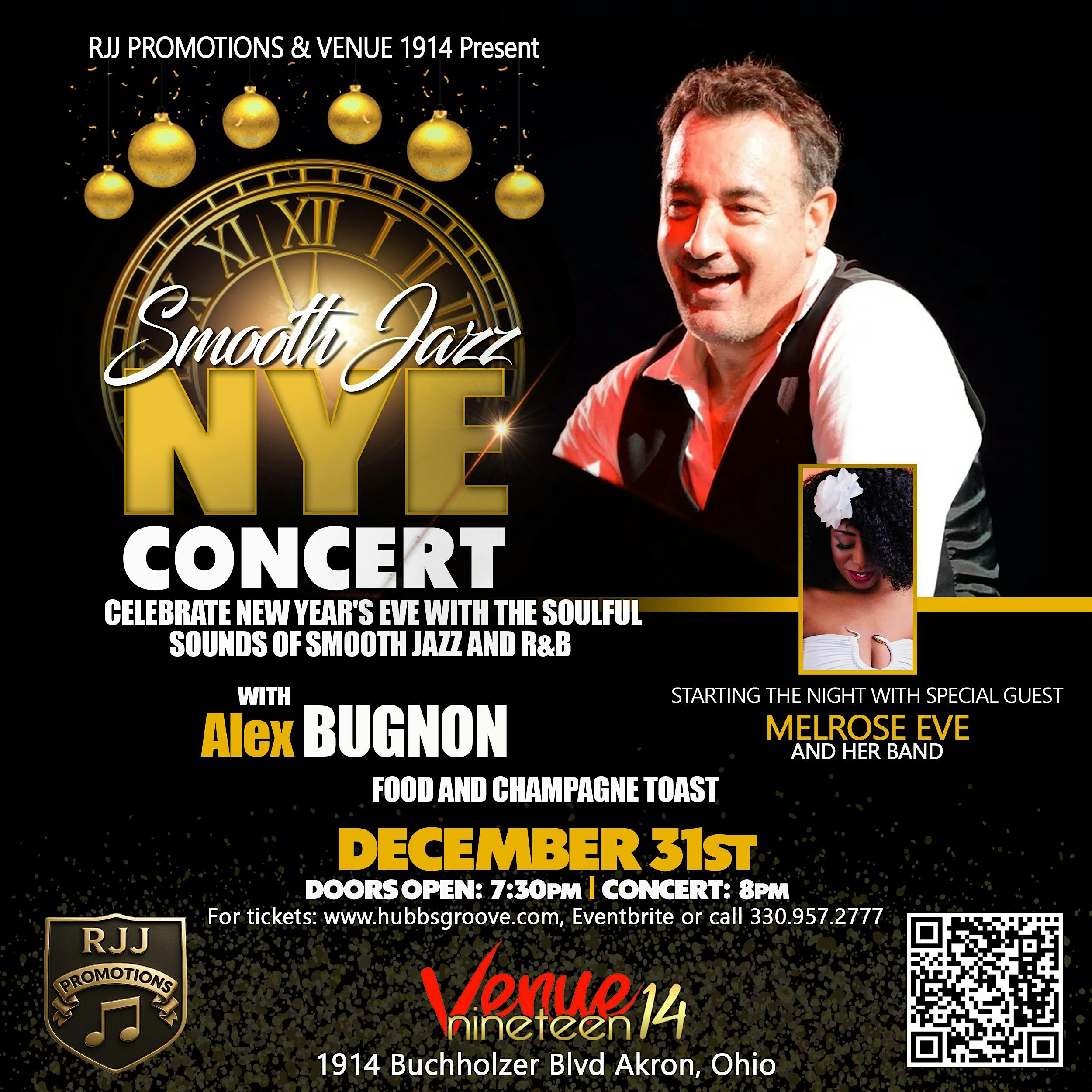 Alex Bugnon Live at Smooth Jazz and R&B New Years Eve Celebration at Venue Nineteen 14 – Akron, OH