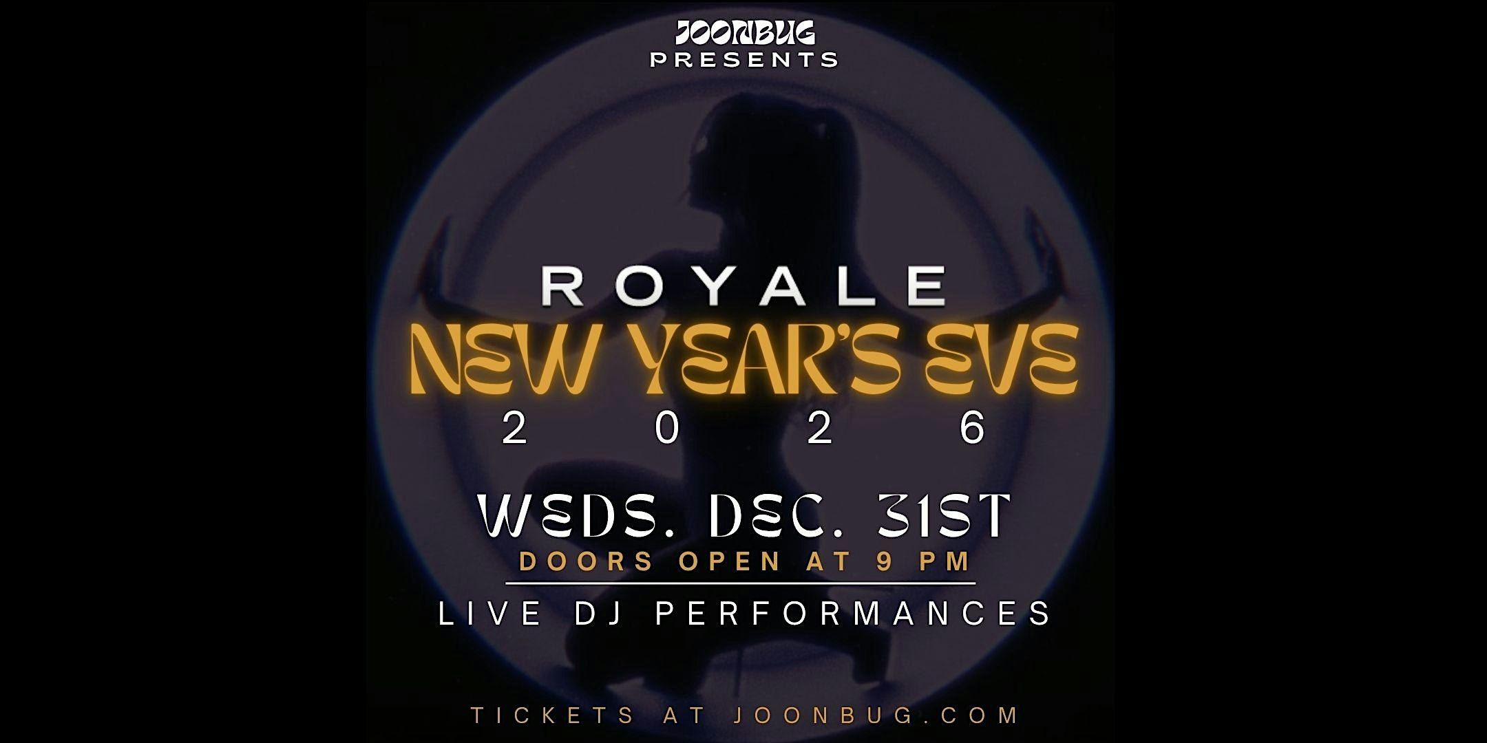 Royale Nightclub New Year’s Eve Party at Royale – Boston, MA