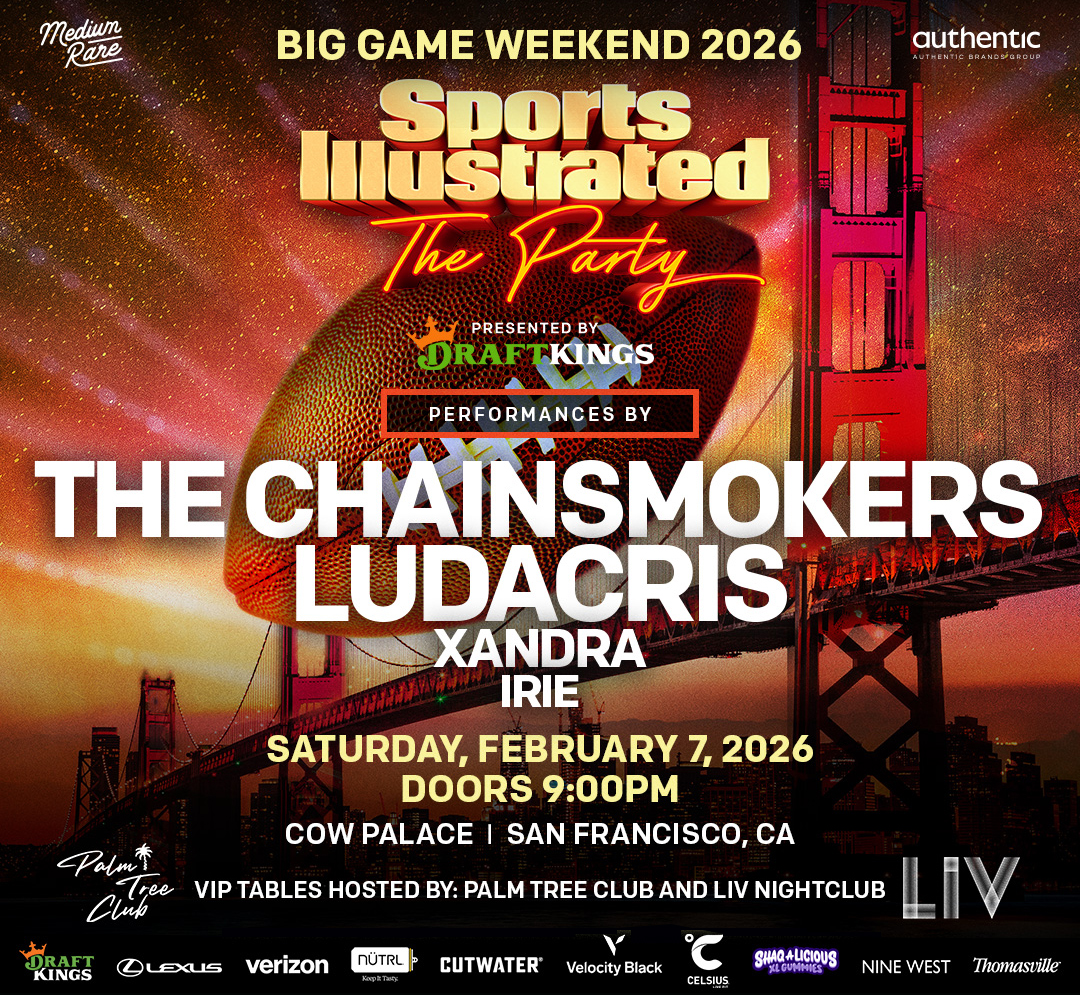 Sports Illustrated The Party w/Ludacris & The Chainsmokers Super Bowl Week at Cow Palace – San Francisco, CA