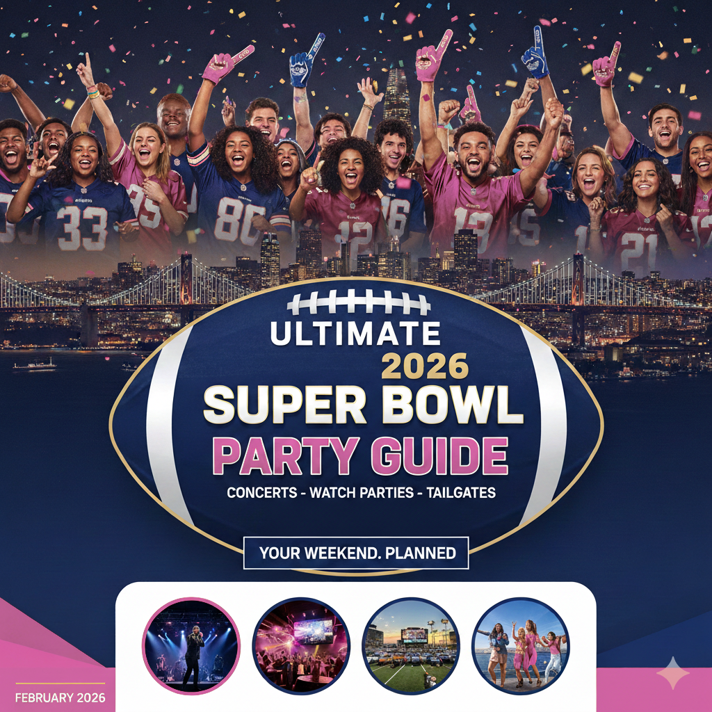 2026 Bay Area Super Bowl LX Guide: 100 Best Super Bowl Parties, Concerts, and Tailgates in San Francisco