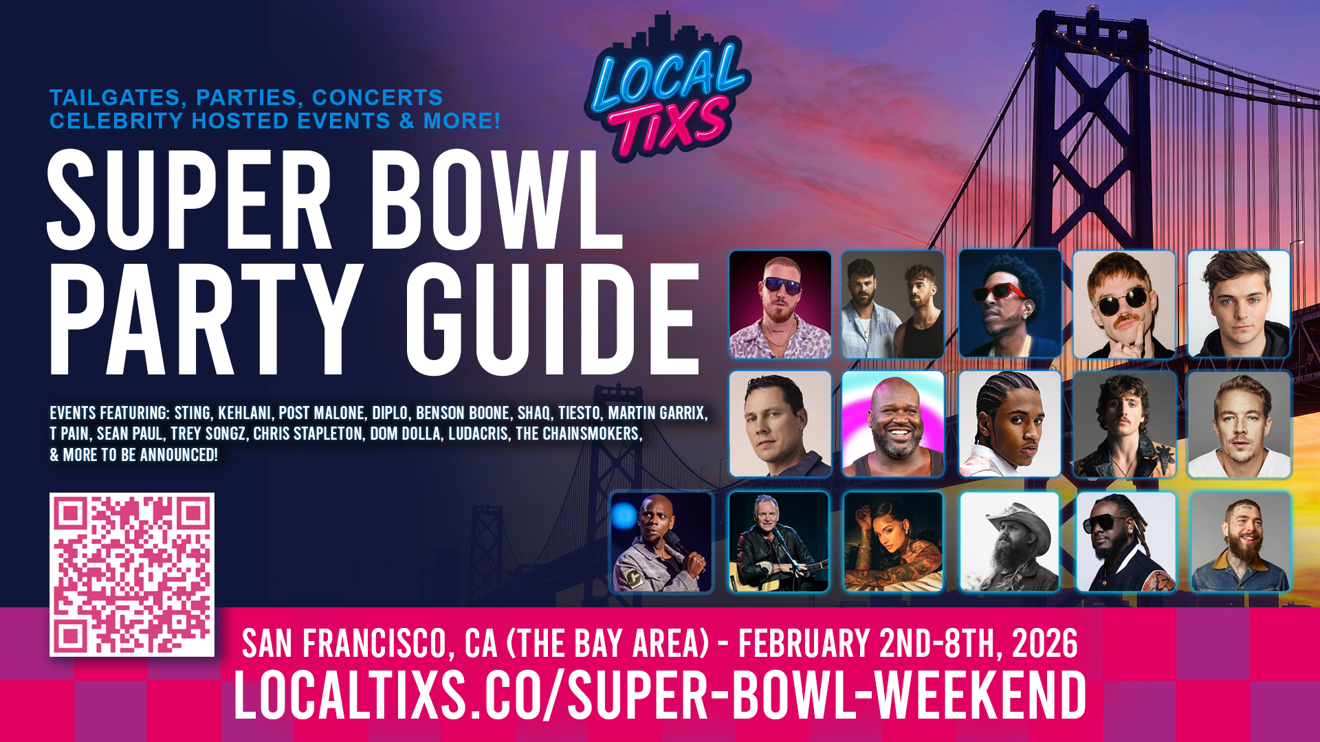 Super Bowl Weekend 2026: Parties, Events, Tailgates & VIP Guide