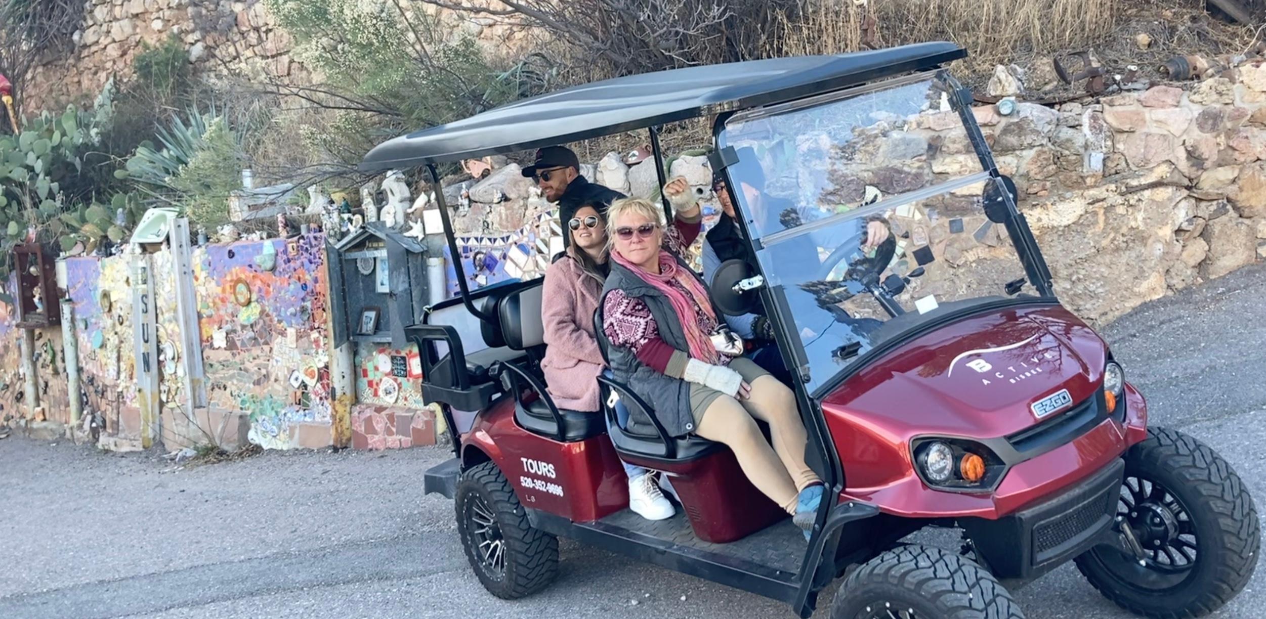1-Hour Tour Old Bisbee City Cart – Bisbee, Arizona