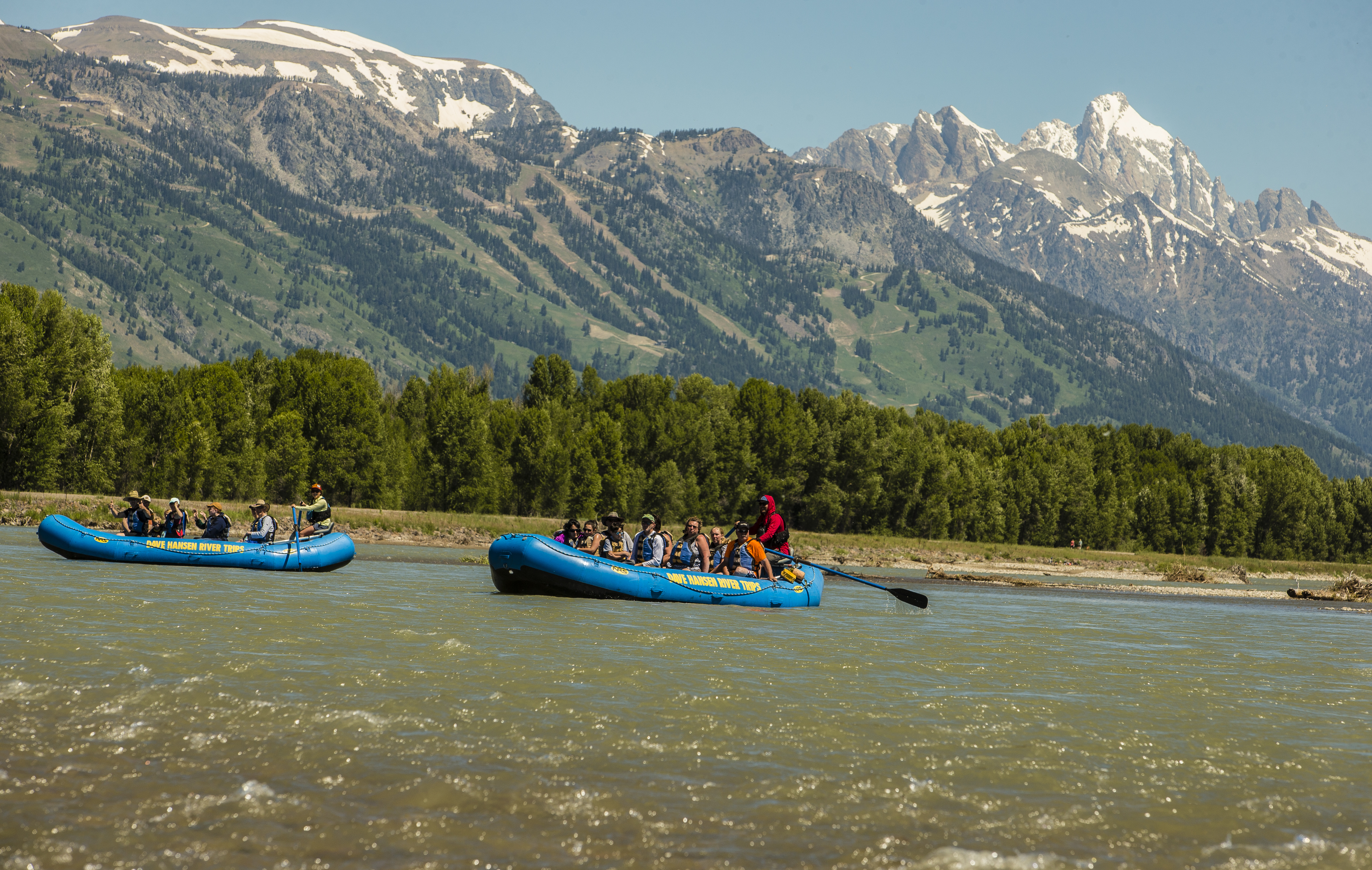13-Mile Snake River Scenic Rafting Experience from Jackson – Snake River, Wyoming