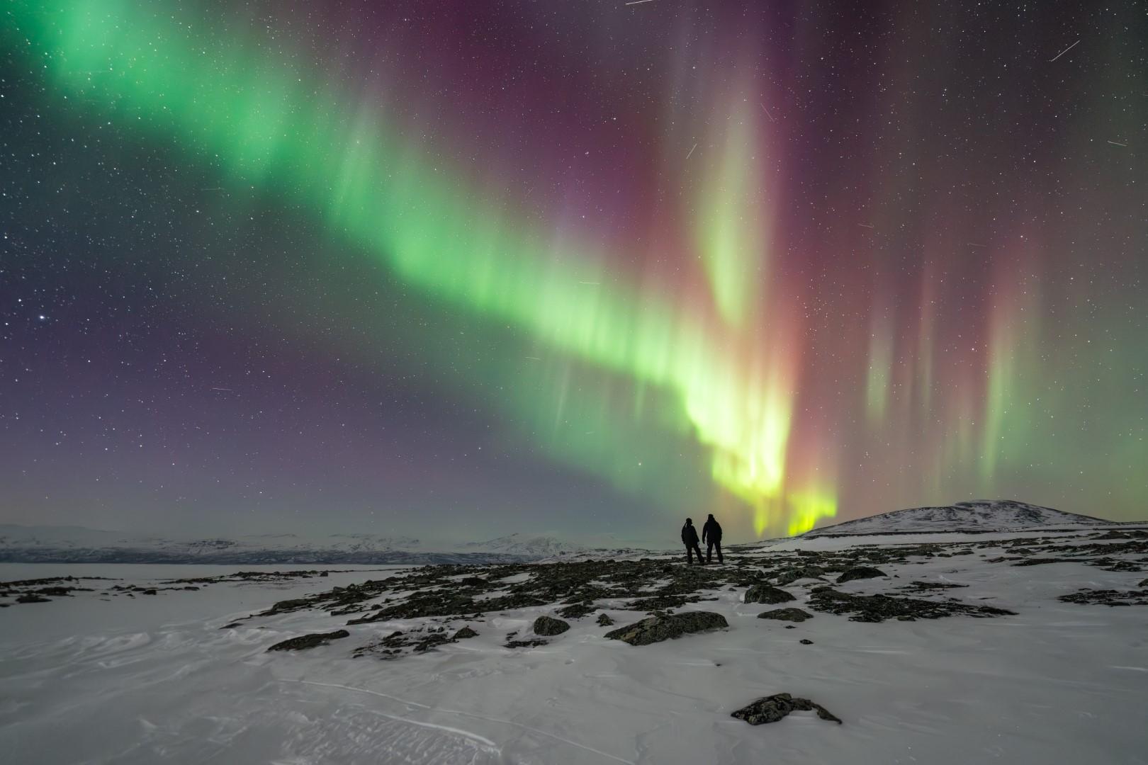 Abisko: Aurora Car Chasing Tour with Photographer – Abisko, Sweden