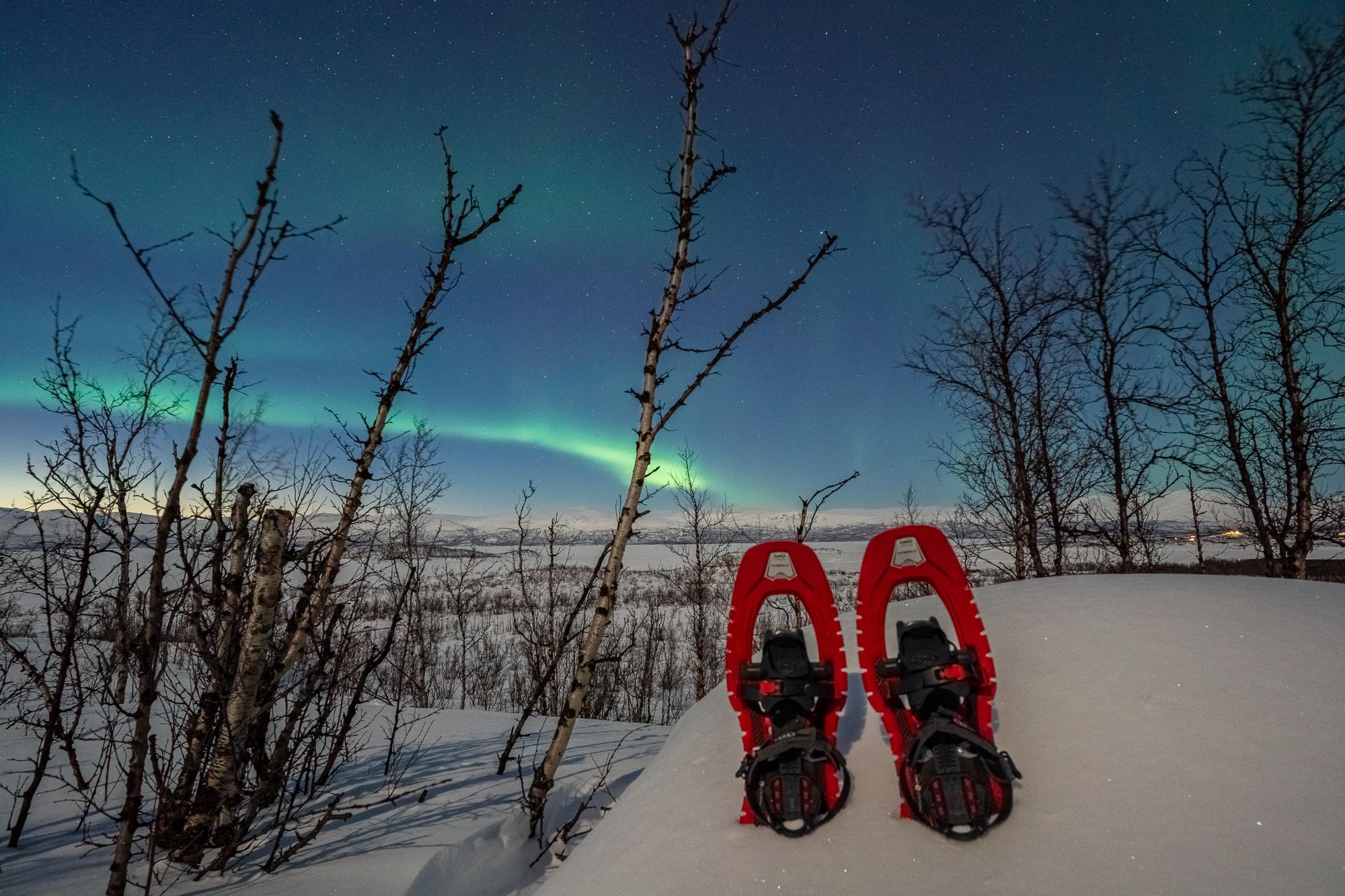 Abisko: Aurora Snowshoeing – Kiruna, Sweden