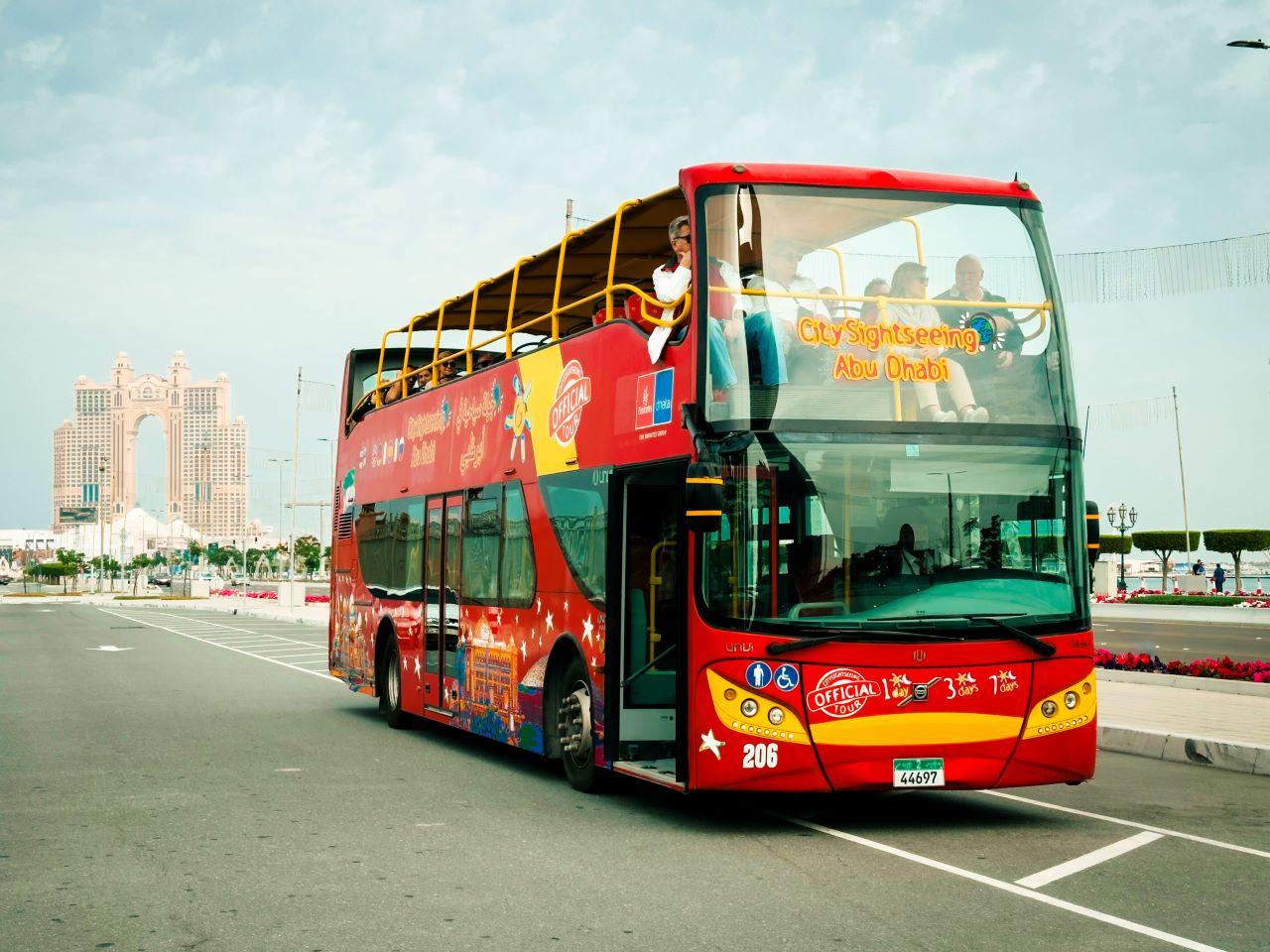 Abu Dhabi: City Sightseeing HOHO Bus Tour + Bookable Extras – Abu Dhabi, United Arab Emirates
