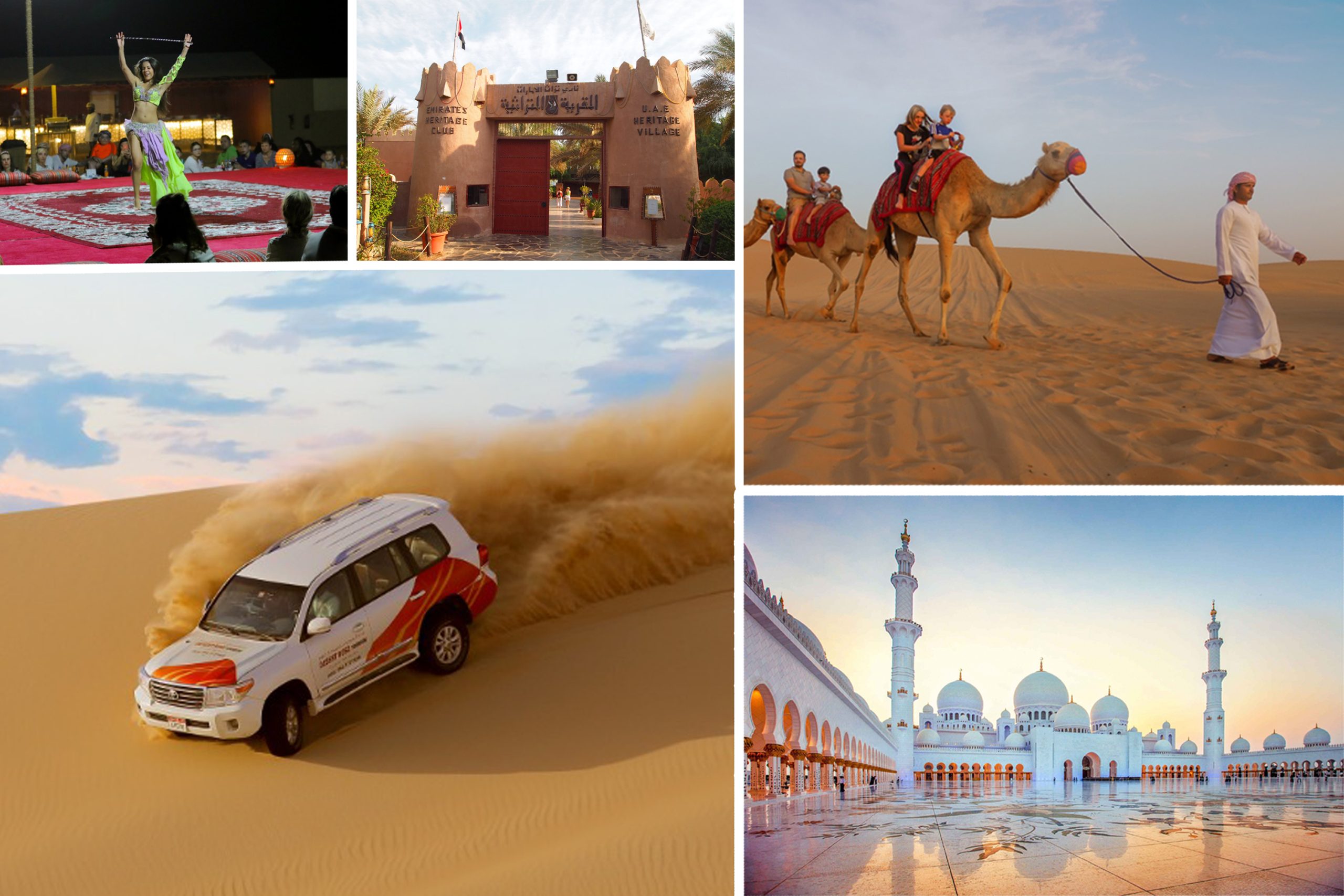 Abu Dhabi: City Tour and Desert Safari Package – Abu Dhabi, United Arab Emirates