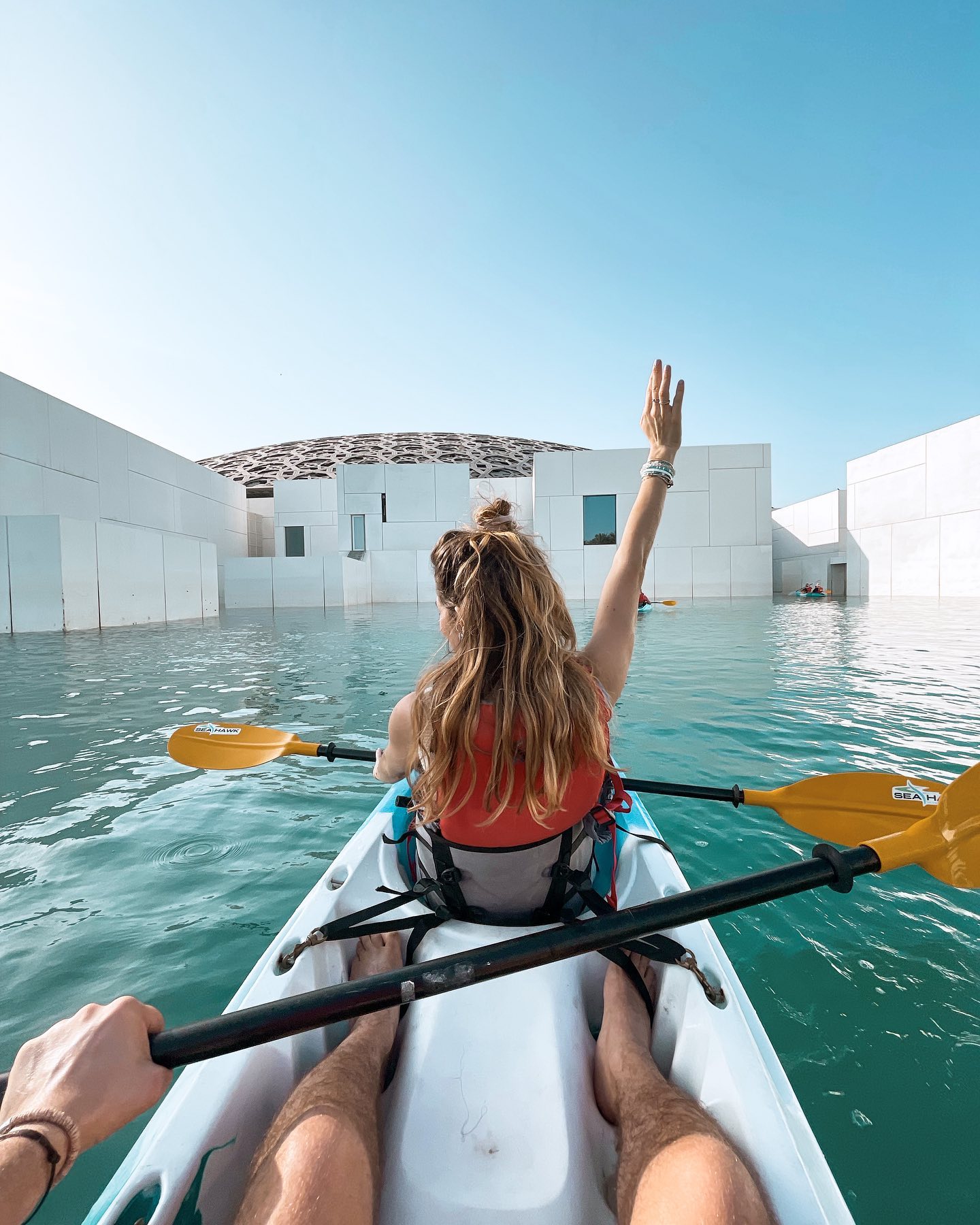 Abu Dhabi: Guided Kayak Tour around Louvre – Abu Dhabi, United Arab Emirates