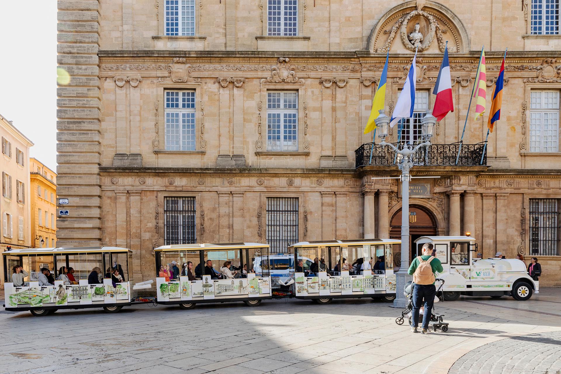 Aix-en-Provence by Electric Tourist Train – City Center Tour – Aix-en-Provence, France