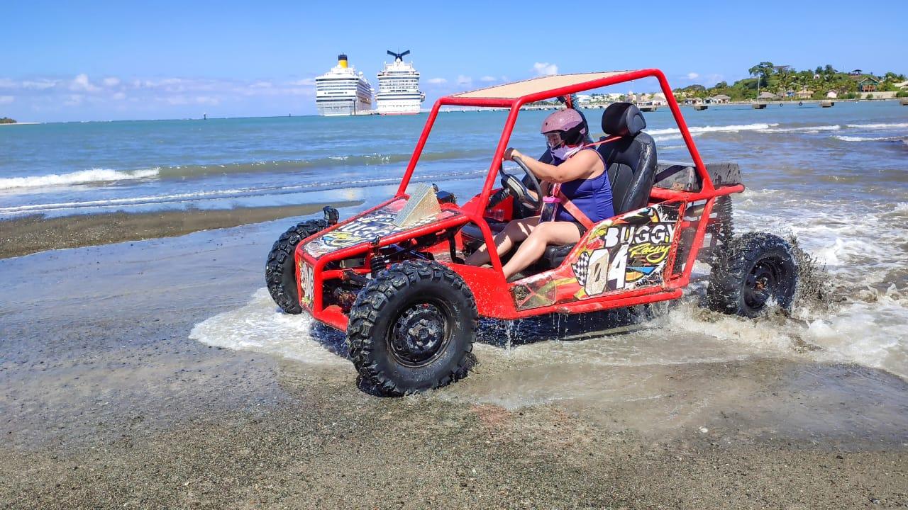 Amber Cove & Taino Bay: Buggy Tour with Swimming & Tasting – Puerto Plata, Dominican Republic