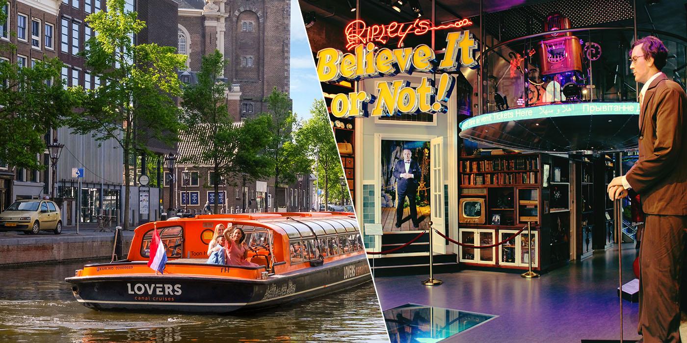 Amsterdam 1-Hour Canal Cruise and Ripley’s Believe it or Not – Amsterdam, Netherlands