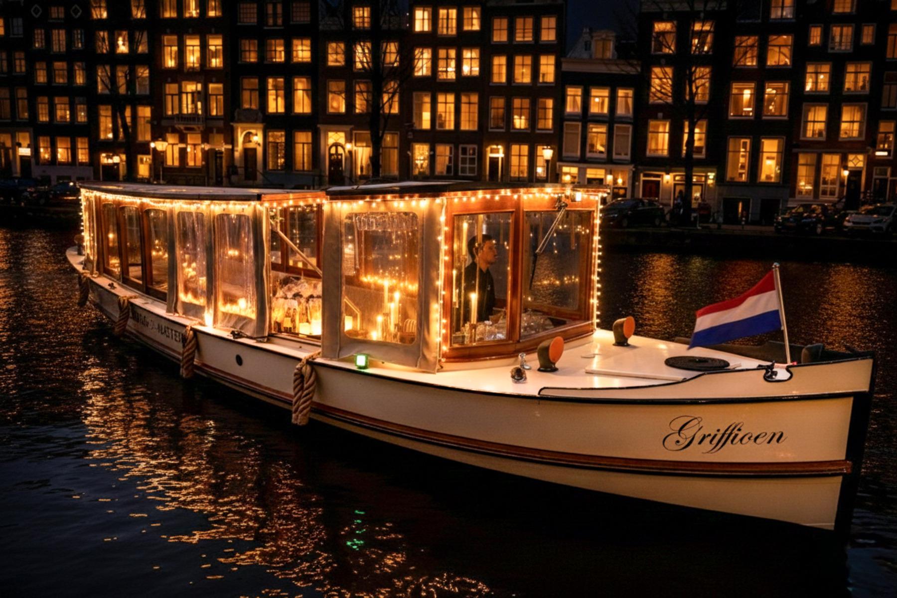 Amsterdam: 2-Hour Candle Light Cruise + Drinks & Snacks – Amsterdam, Netherlands